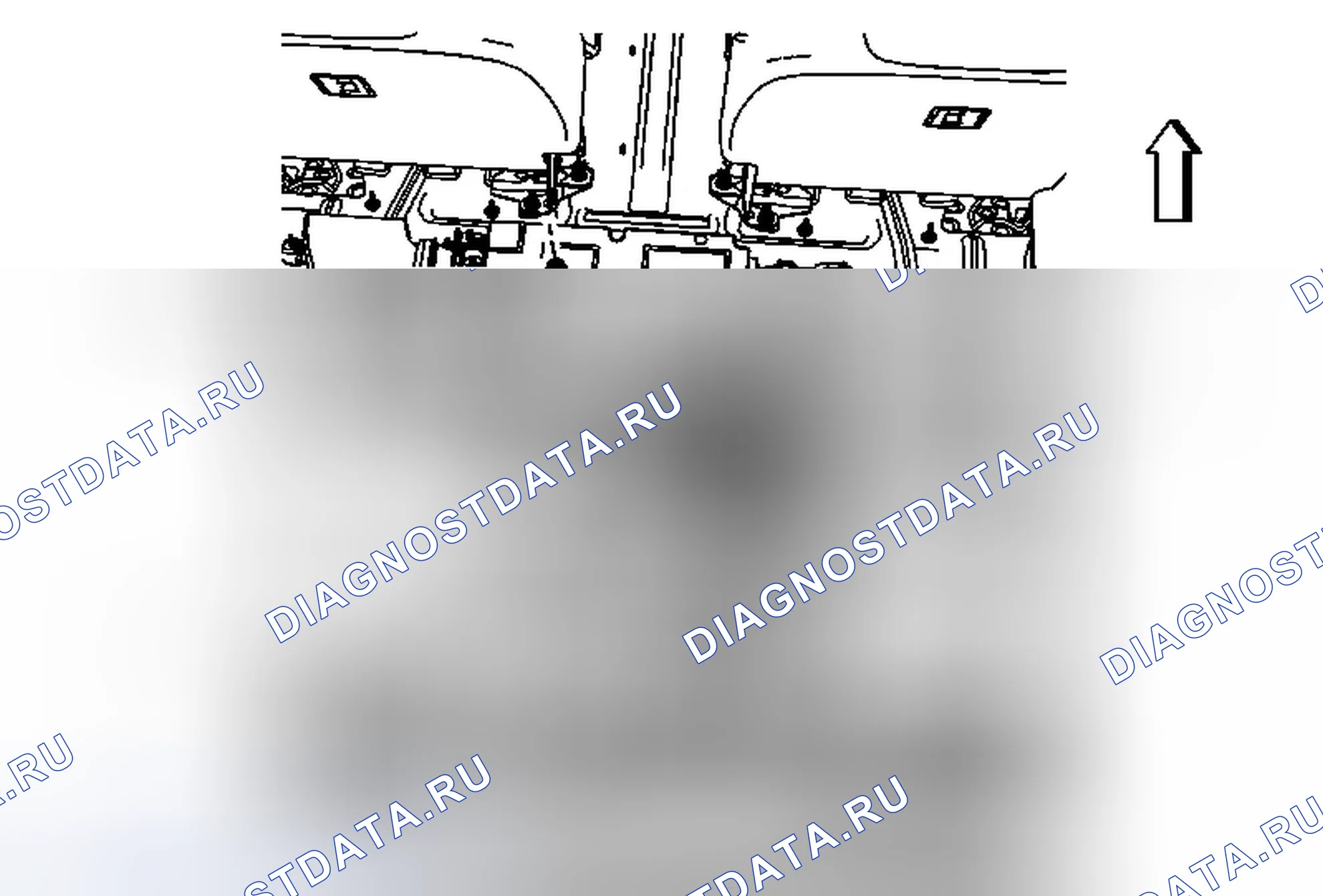Рис. 28: Замена динамика заднего отсека радиоприемника. Chevrolet Volt I