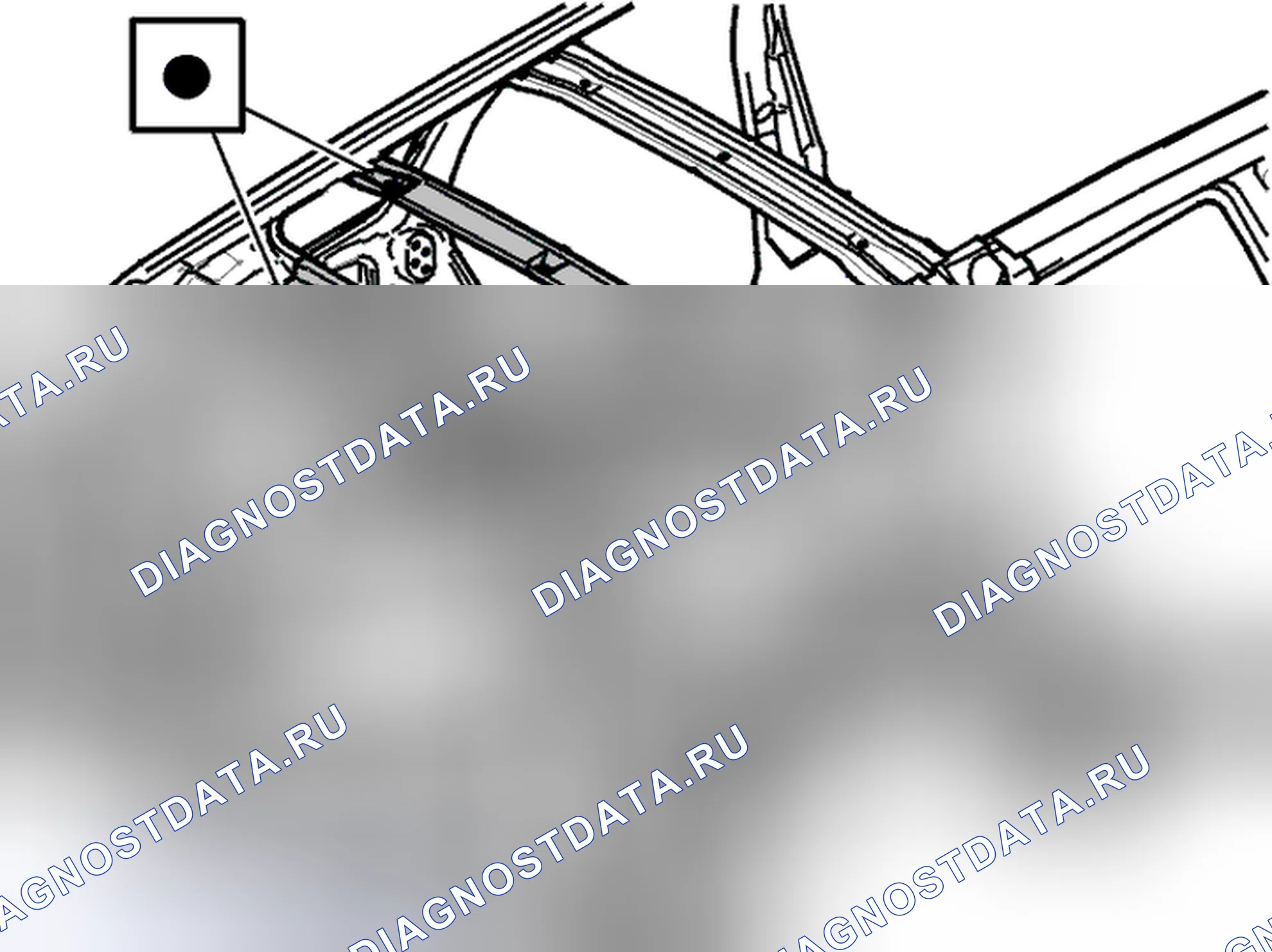 Рис. 297: Задняя секция, замена. Volvo V70 II