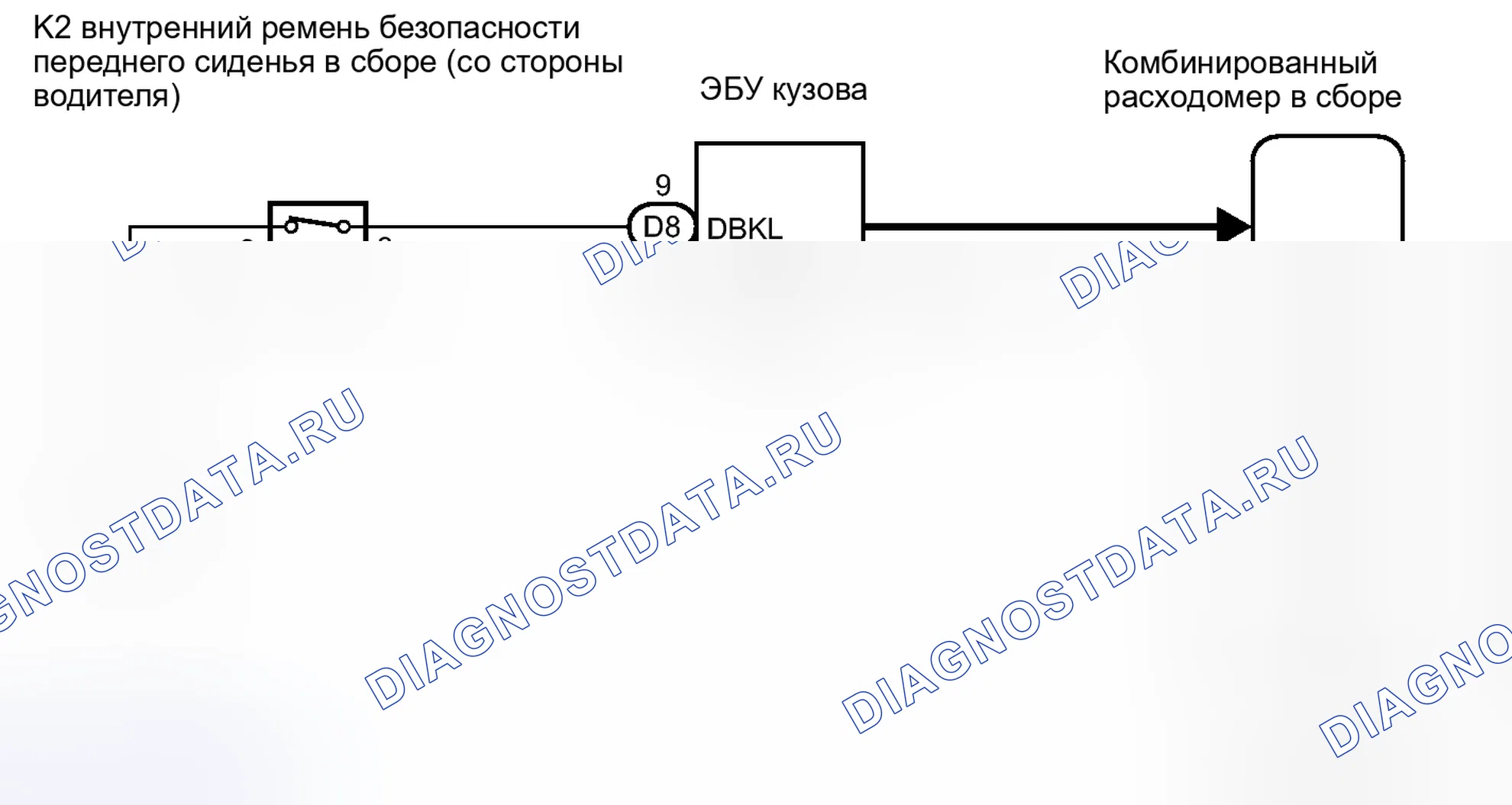 Рис. 40: электросхема. Toyota Avalon XX30 рестайлинг 2