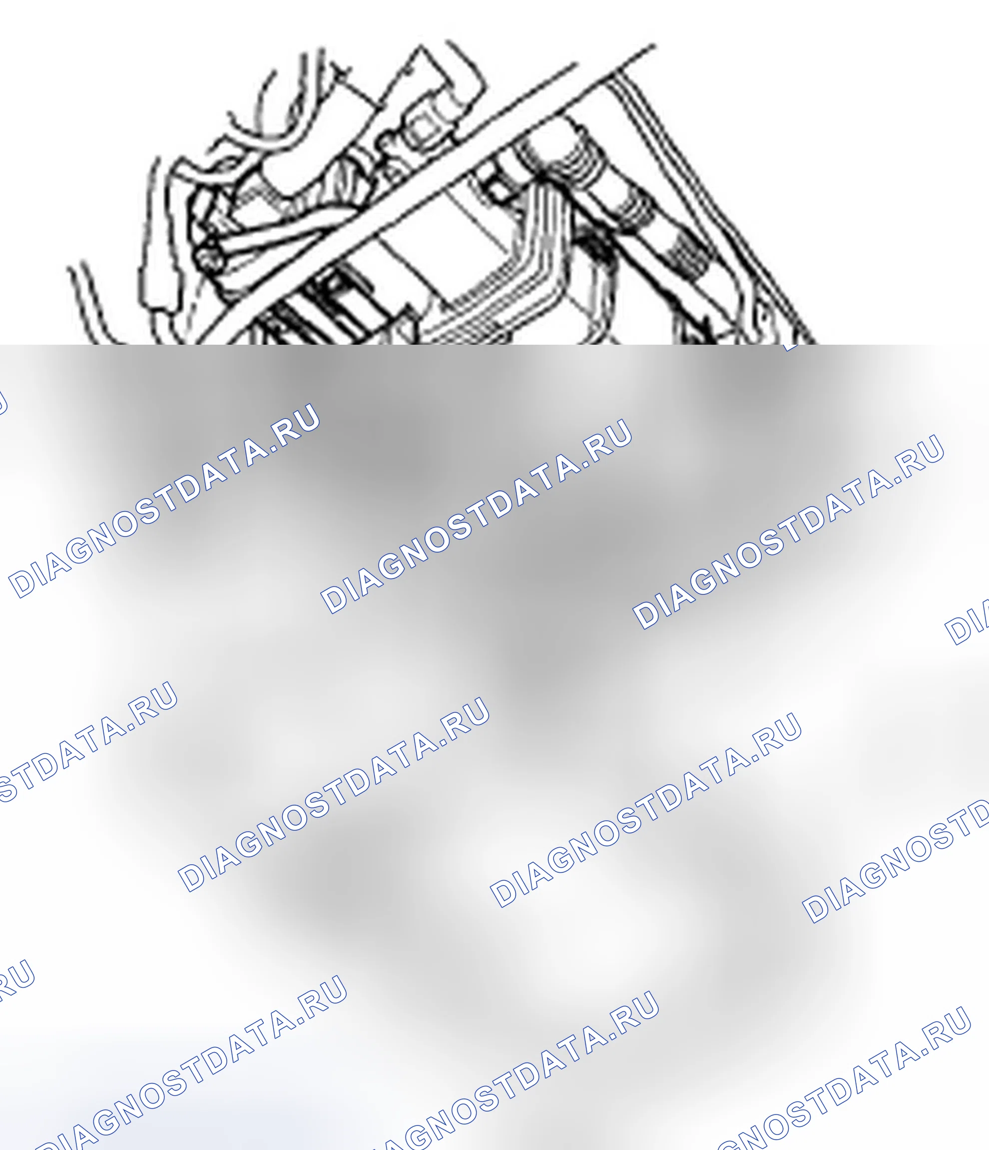 Рис. 95: Замена канистры EVAP. Acura TSX I