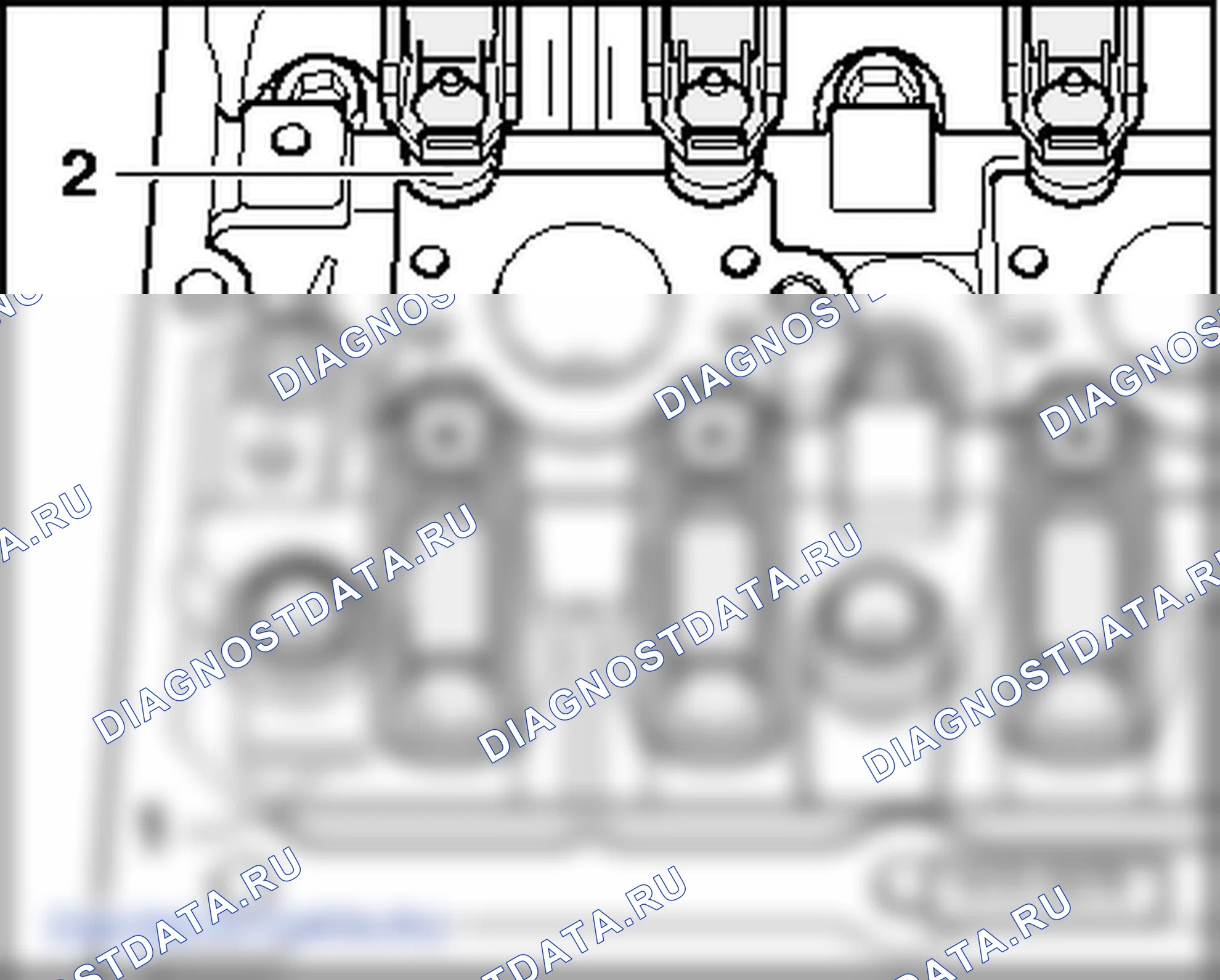 Головка цилиндров. Volkswagen Golf Mk5