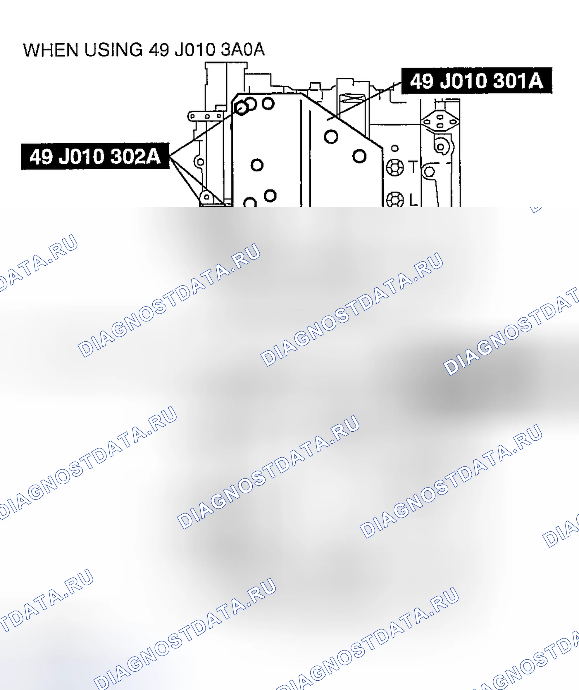 Рис. 52: Использование 49 J010 3A0A. Mazda RX-8 I