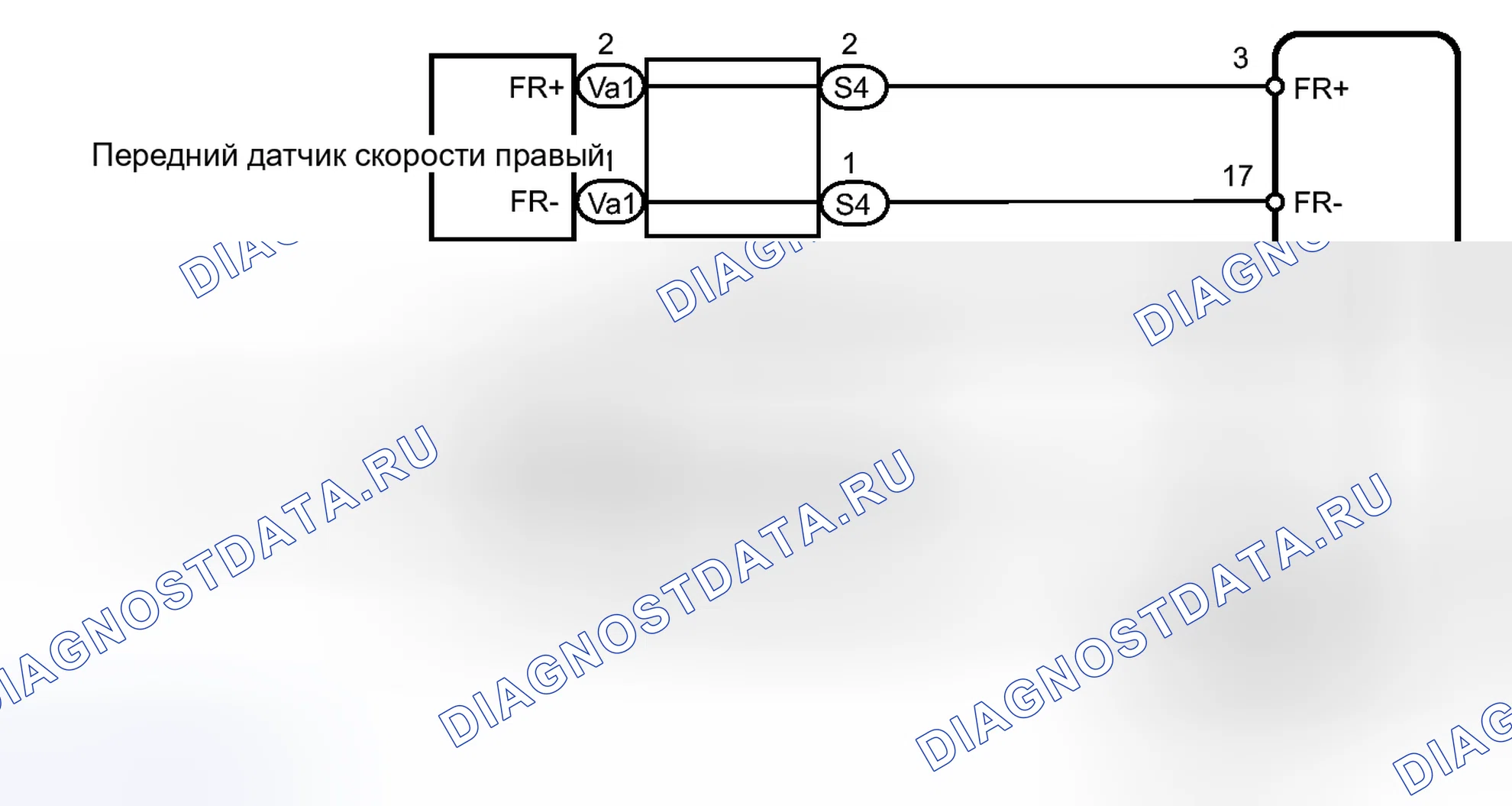 Рис. 71: электросхема. Toyota Tacoma II рестайлинг