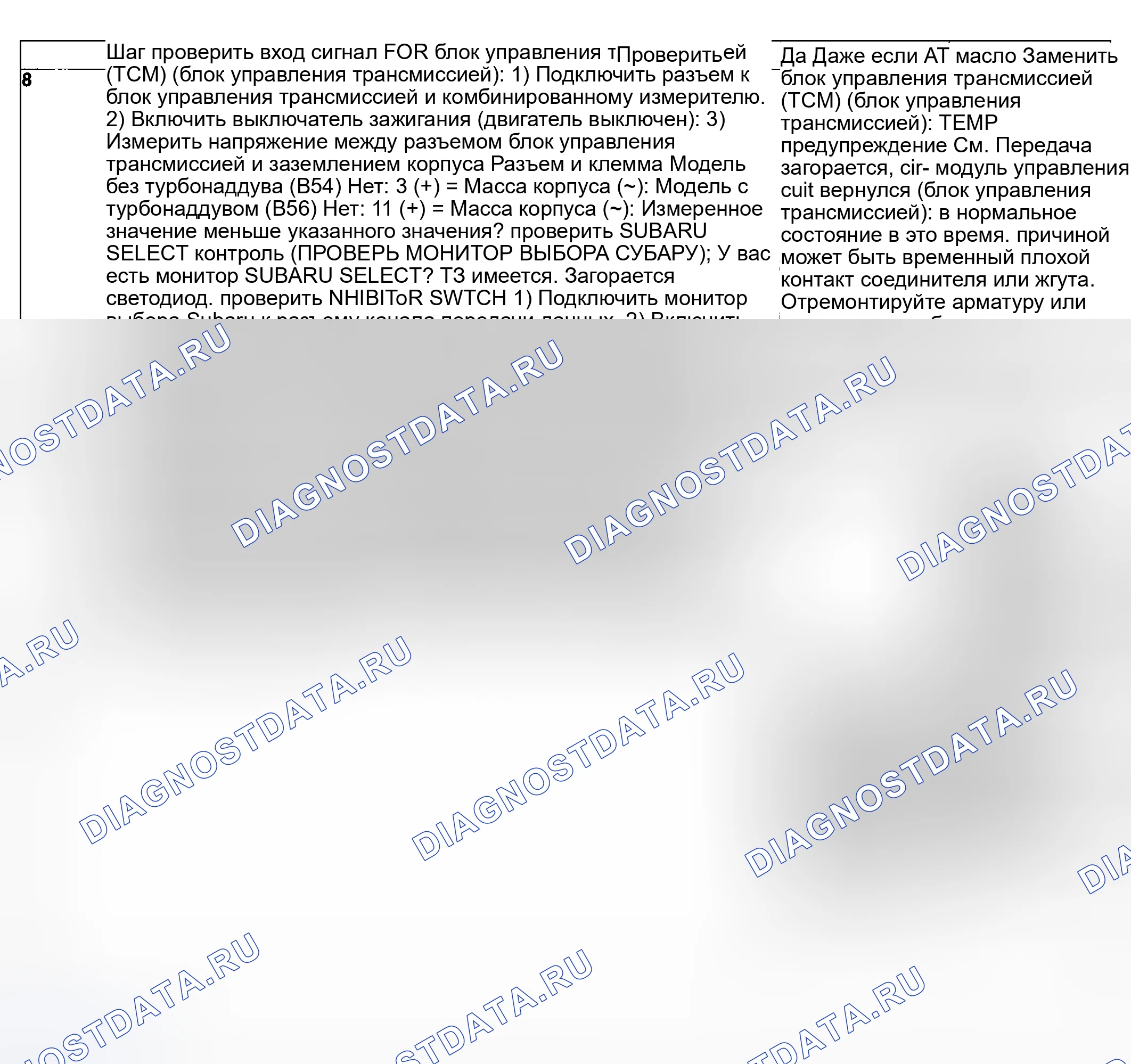 Рис. 595. Subaru Impreza GD/GC/GG рестайлинг