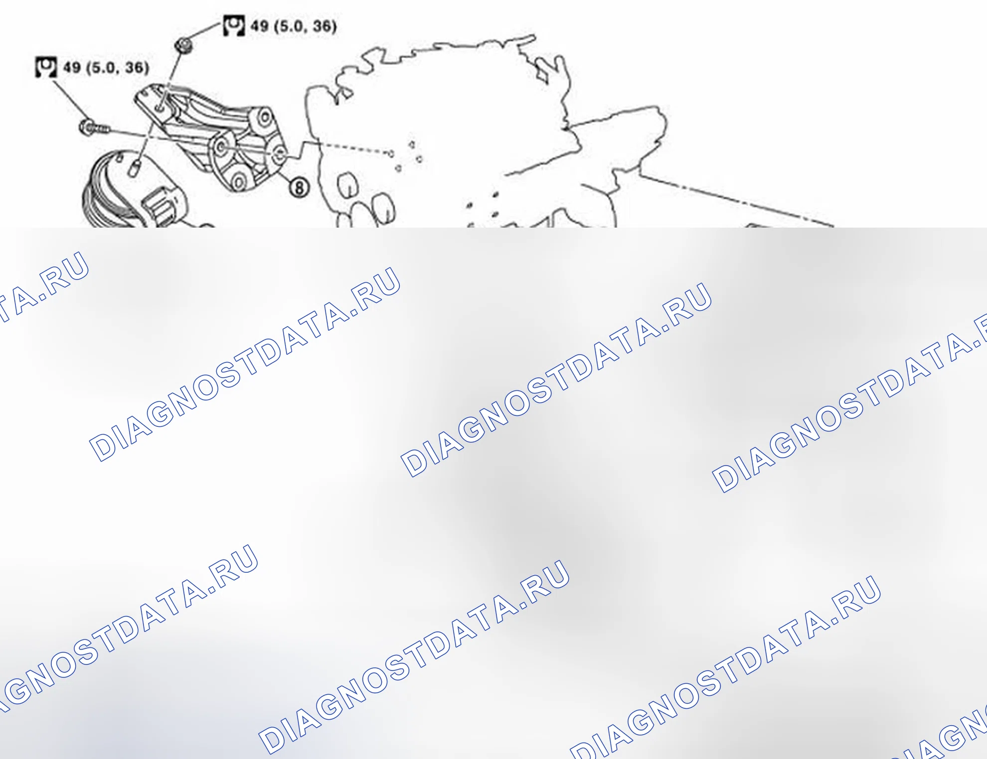 Рис. 174: Компоненты. Infiniti FX45 I рестайлинг