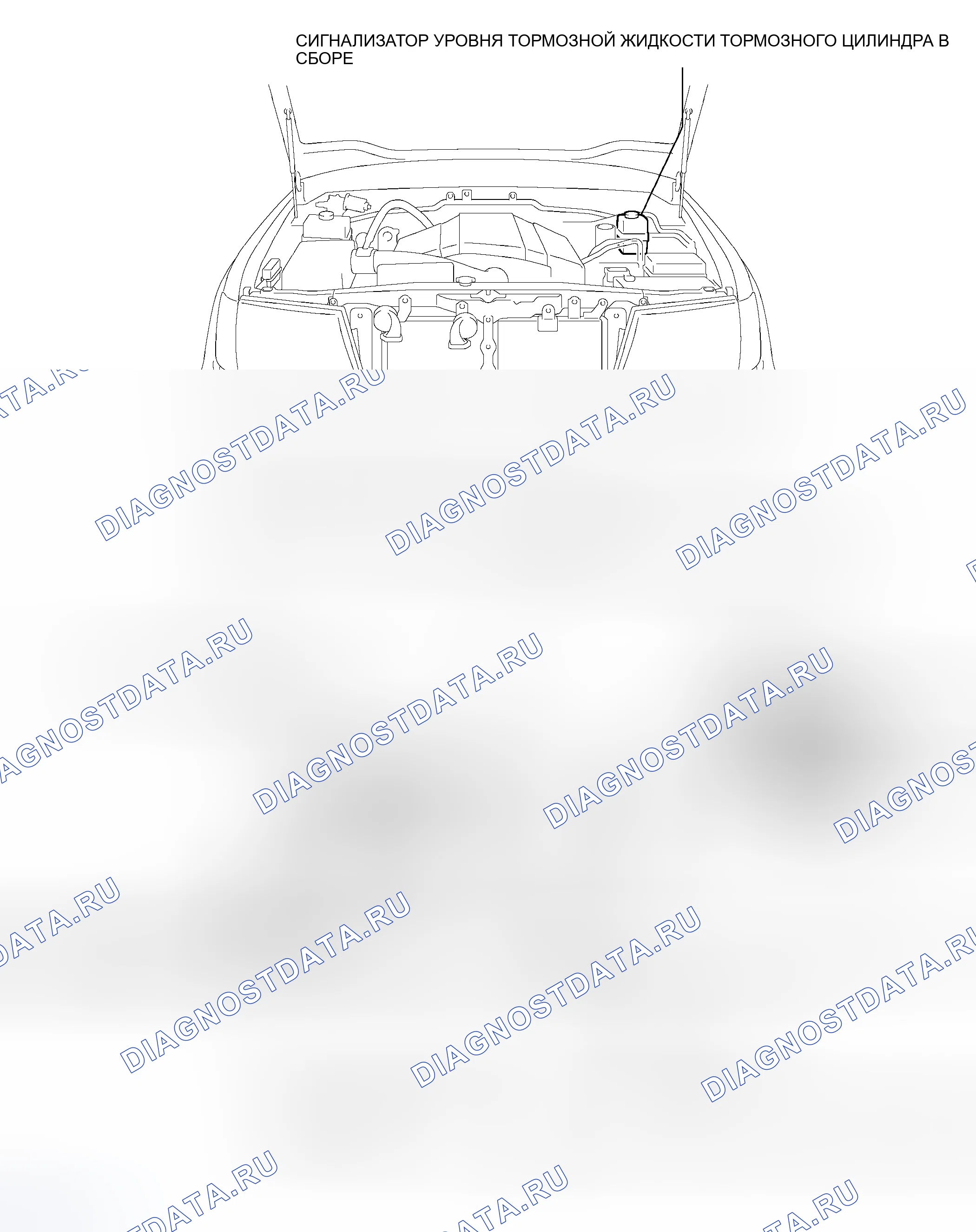 Рис. 15: РАСПОЛОЖЕНИЕ ДЕТАЛЕЙ. Toyota Land Cruiser 100 рестайлинг 2