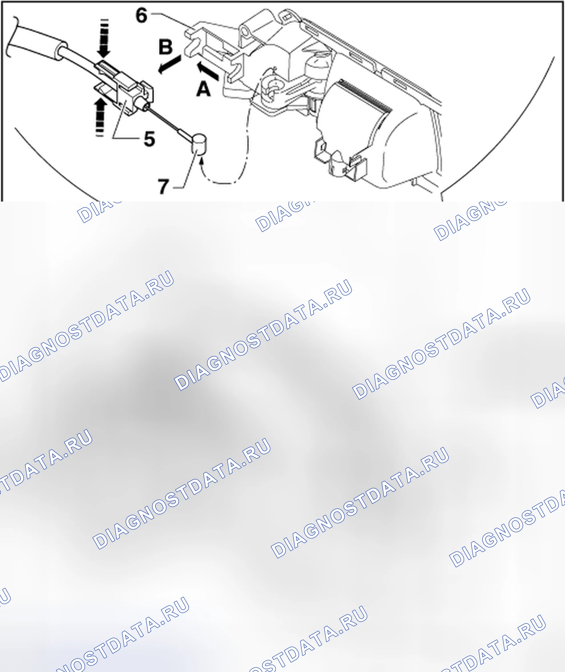 Рис. 11: ОТДЕЛКА ЗАДНЕЙ ДВЕРИ. Volkswagen Touareg I