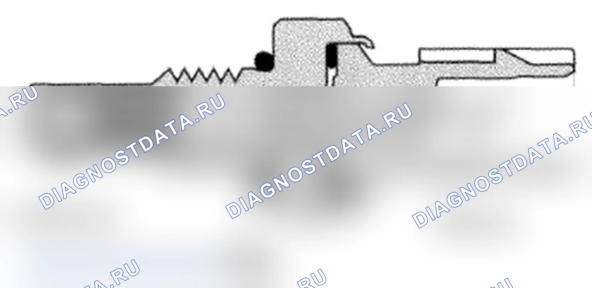 Рис. 320: Датчики 1 и 2 температуры охлаждающей жидкости двигателя (температура охлаждающей жидкости). Acura TL IV рестайлинг