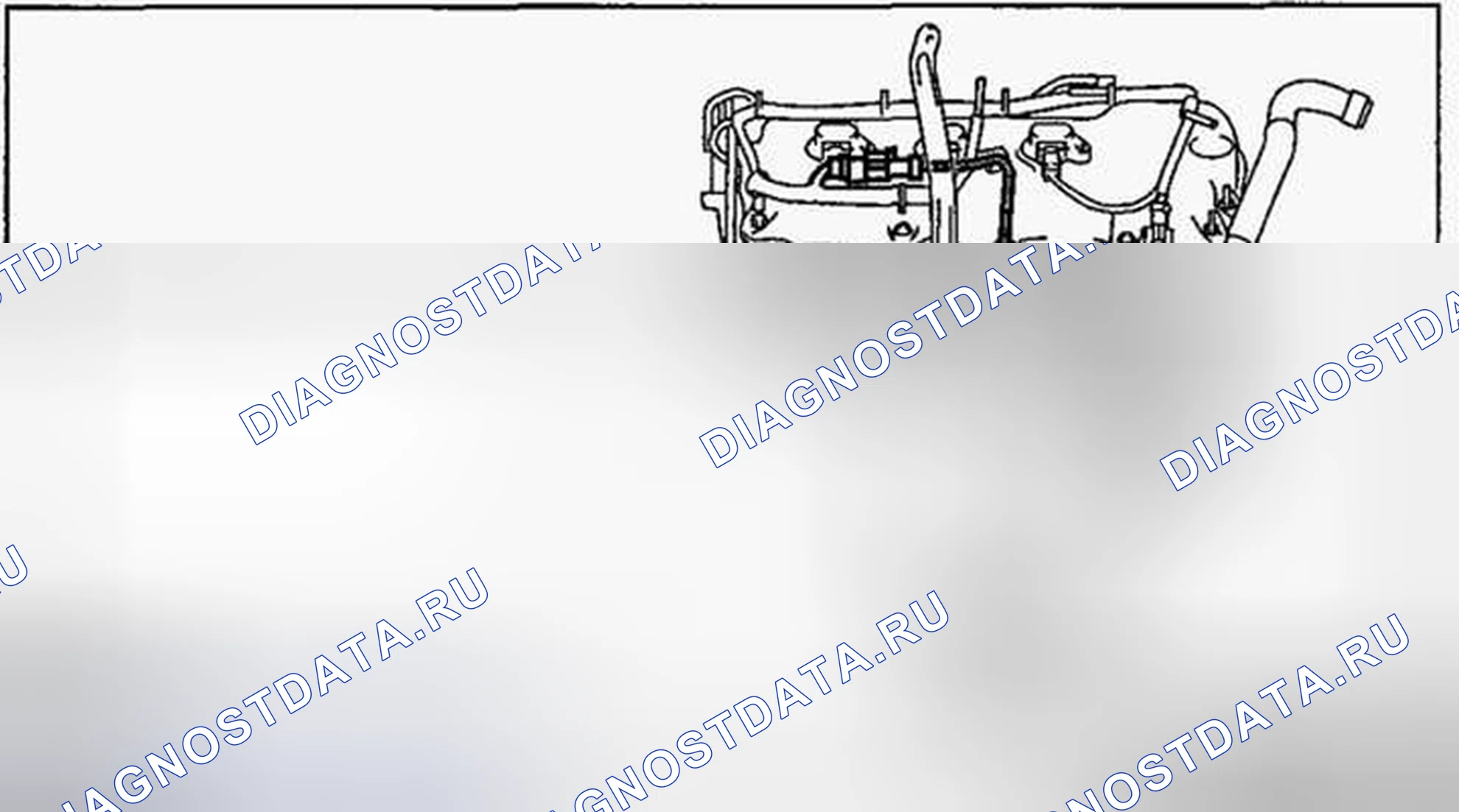 Рис. 37: Демонтаж / монтаж датчика Вч (правого). Mazda CX-9 I рестайлинг