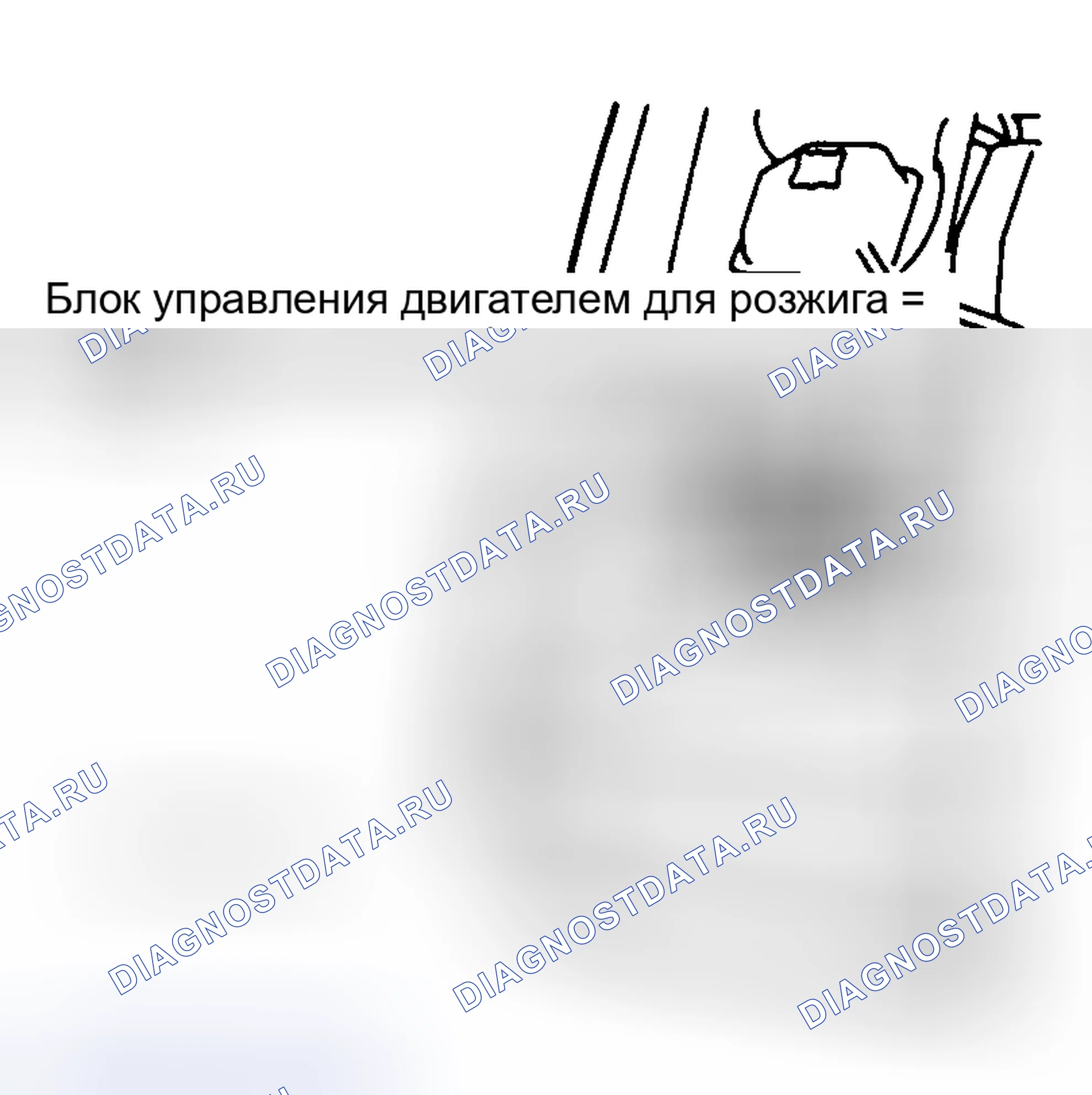 Рис. 12: Соединительный измерительный блок (9813190) и адаптер (9813195). Volvo 850 I
