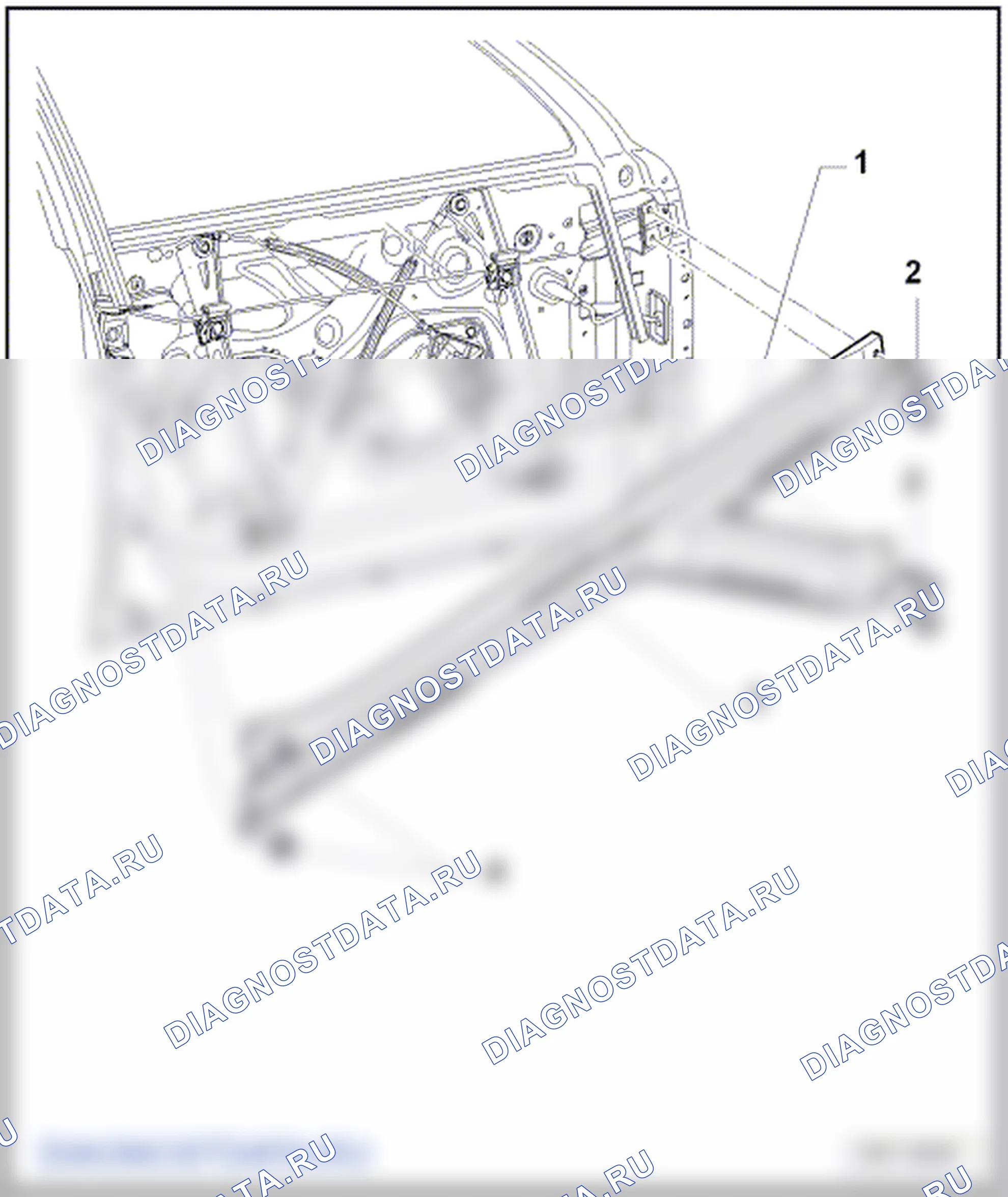 Передняя дверь. Volkswagen Golf Mk5