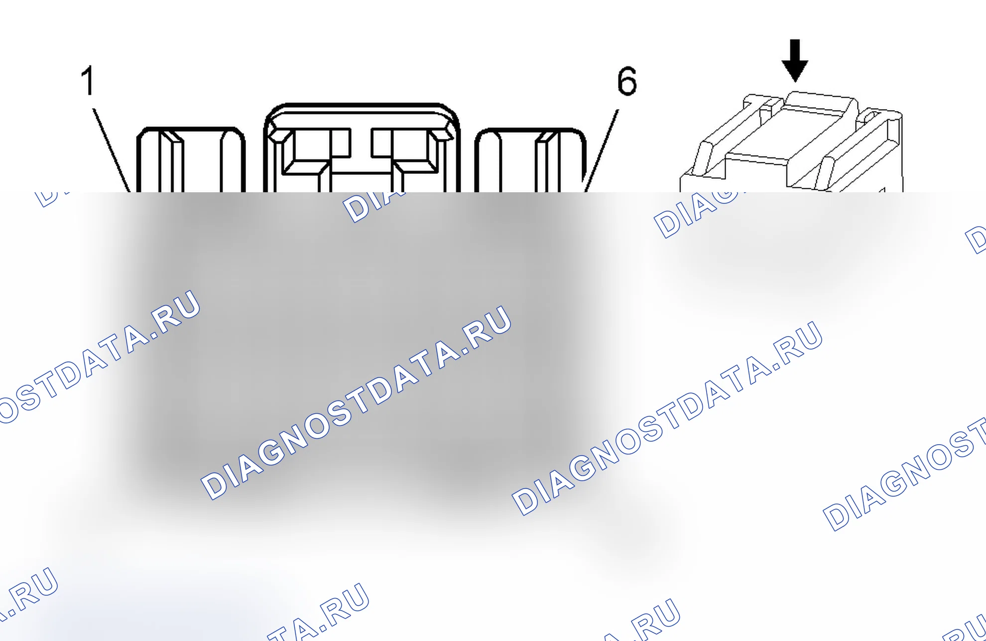 Рис. 290: Модуль интерфейса связи транспортного средства (VCIM) X4 (UE1). Pontiac Solstice I final