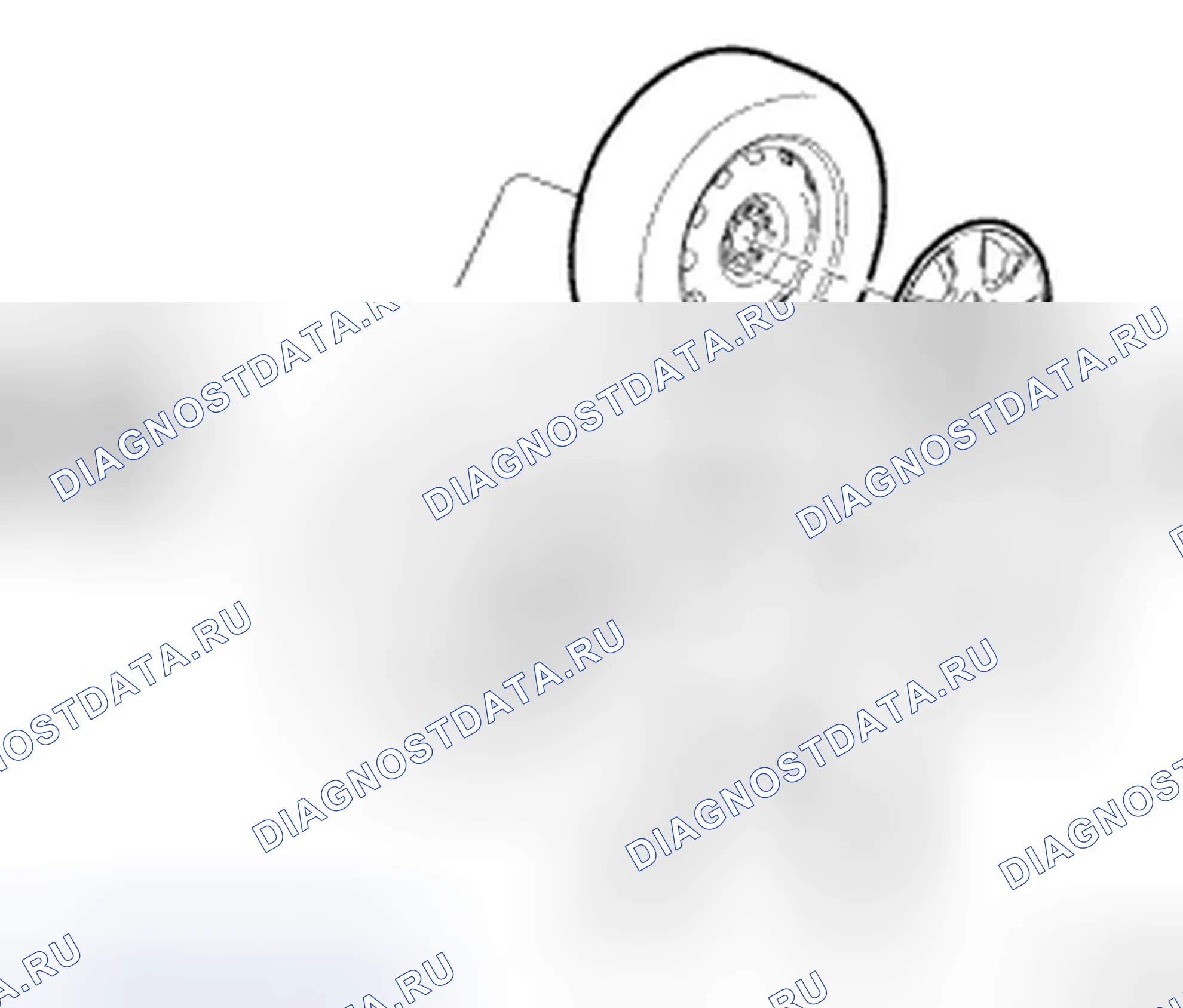 Рис. 396: УЗЕЛ ДВИГАТЕЛЯ. Dodge Avenger II