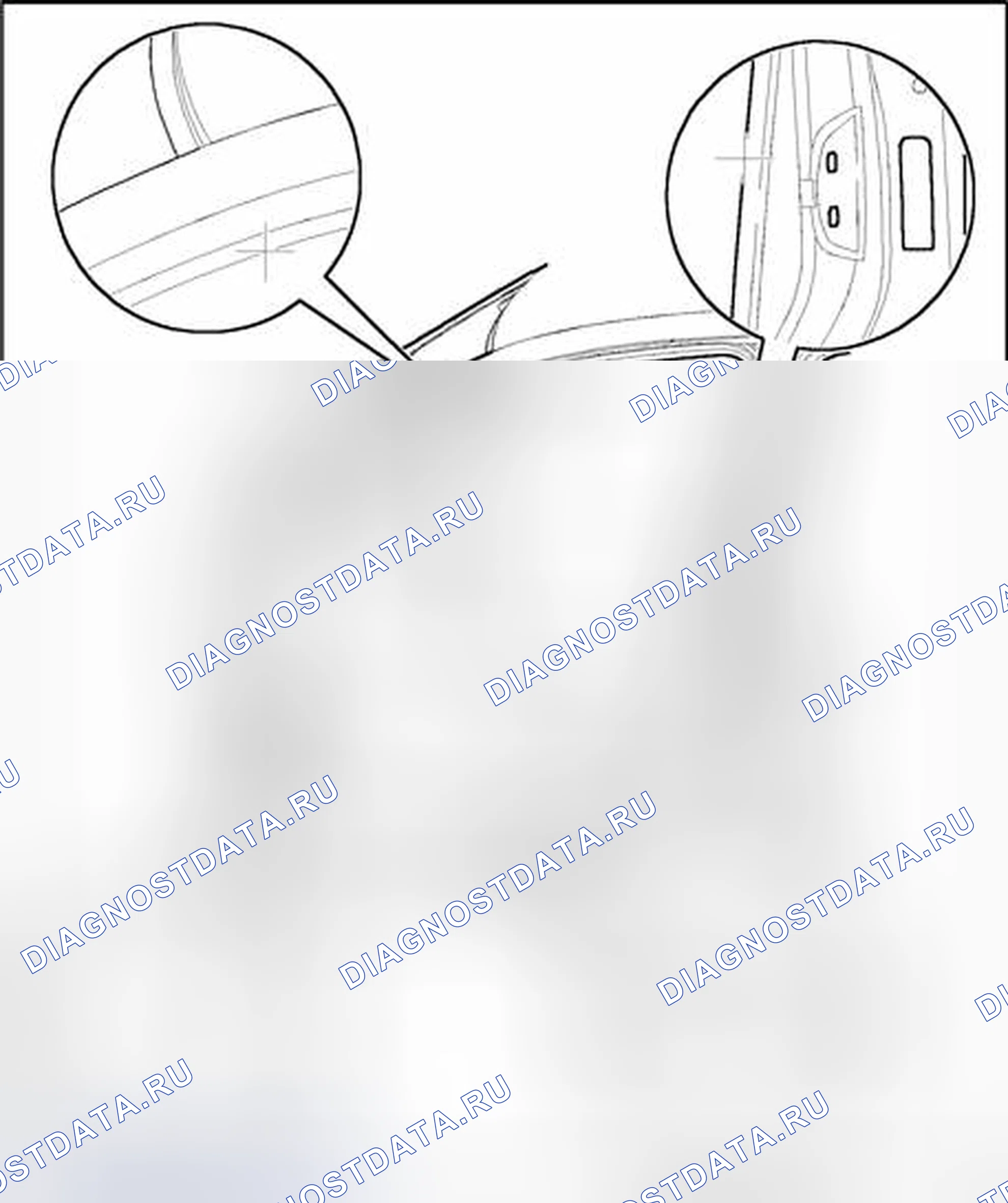 Рис. 89: Корпус, центр (седан). Volkswagen Jetta V