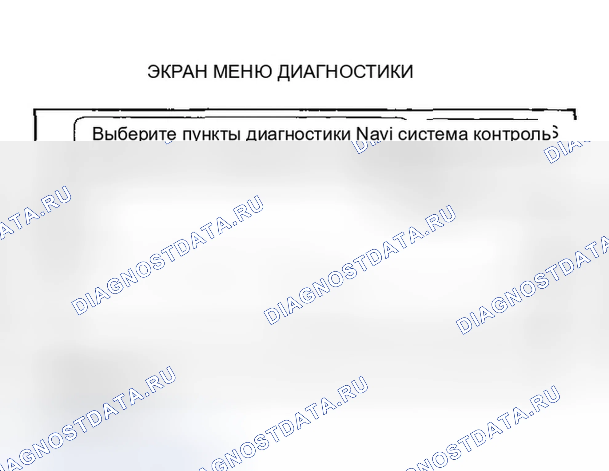 Рис. 37: Процедура запуска и диагностическое меню. Honda Odyssey I