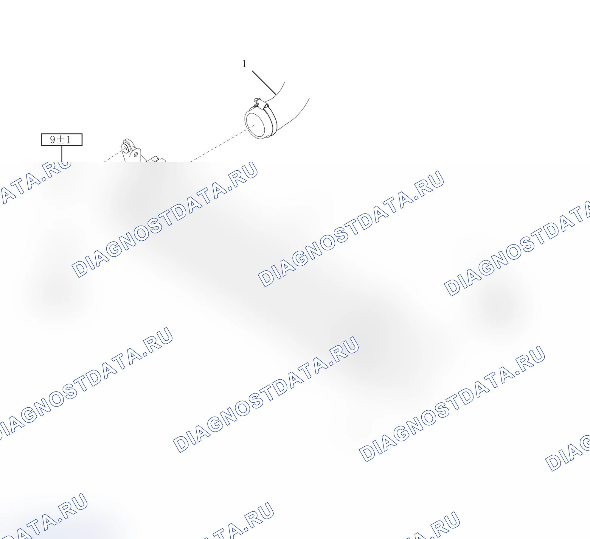 Схема расположения интеркулера — Great Wall Pao. Great-Wall Pao I