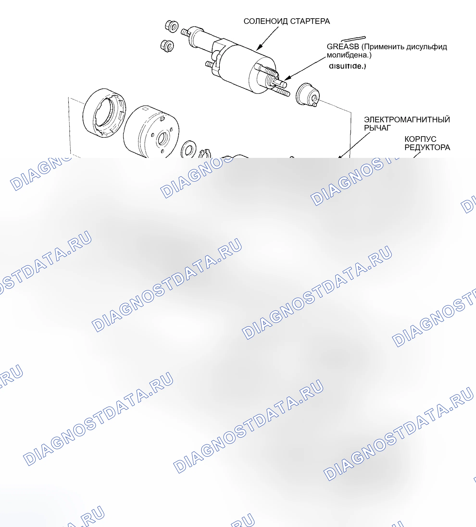 Рис. 27: Разборка/повторная сборка - K20A2, K20Z1 двигатели. Acura RSX I