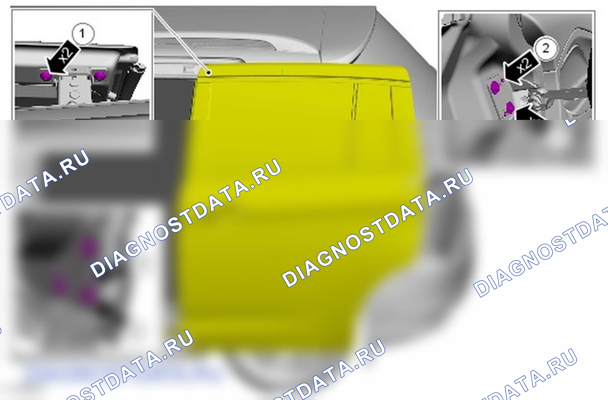 Как выверить положение задней двери. Ford Grand C-MAX II рестайлинг