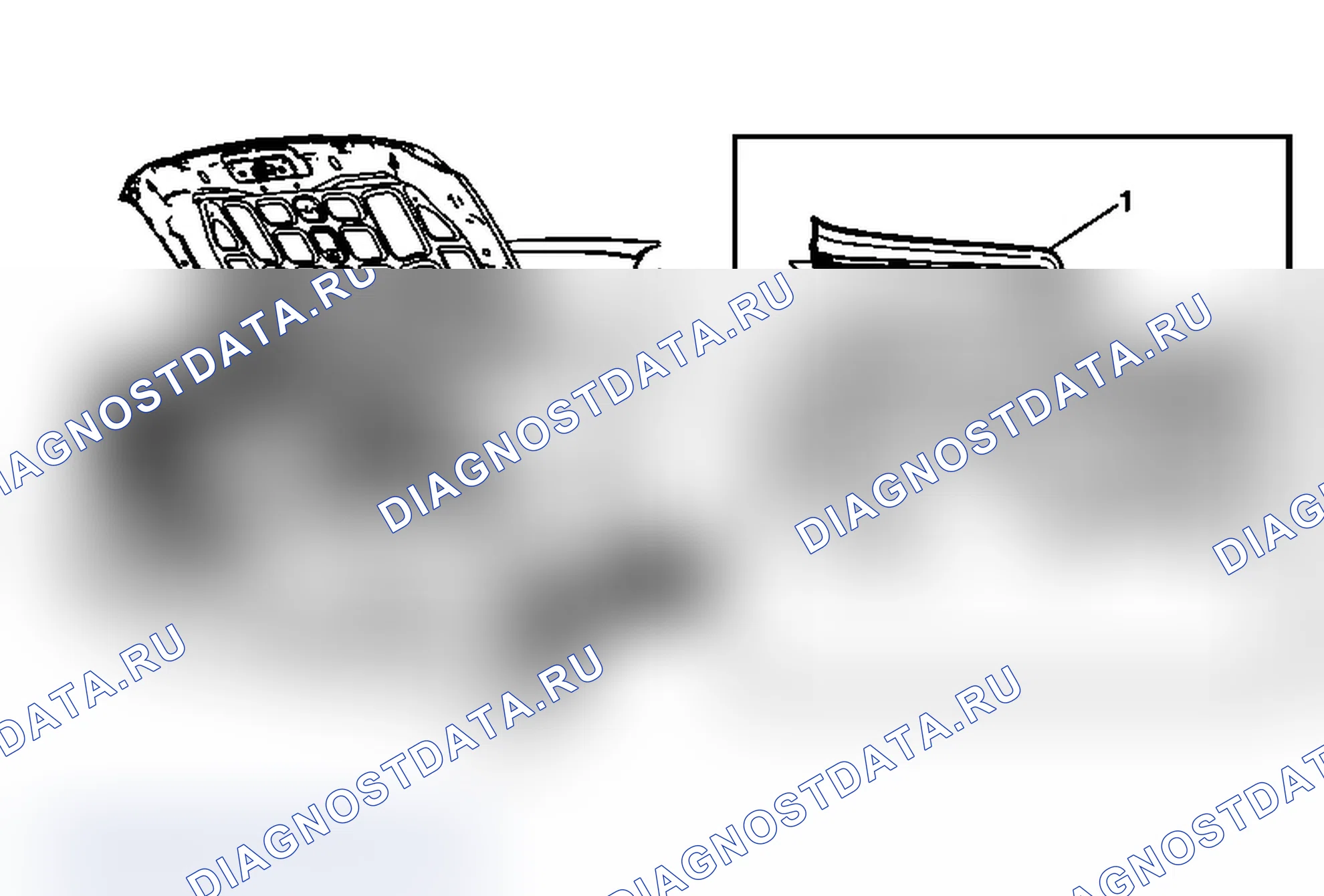 Рис. 60: Замена наполнителя переднего бампера (Chevrolet). GMC Sierra 2500 HD 
