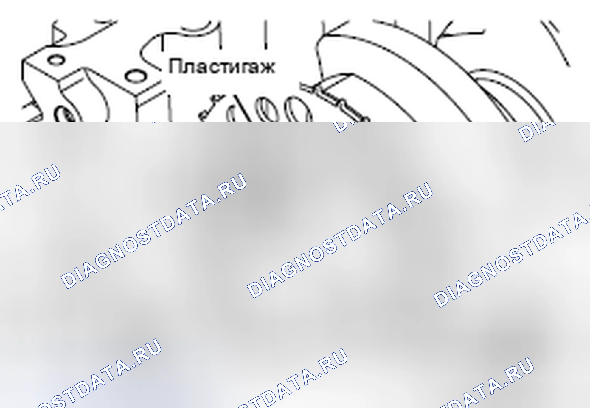 Рис. 319: МАСЛЯНЫЙ ЗАЗОР КОЛЕНЧАТОГО ВАЛА (МЕТОД ПЛАСТИГЕЙДЖА). Honda e:NP1 I