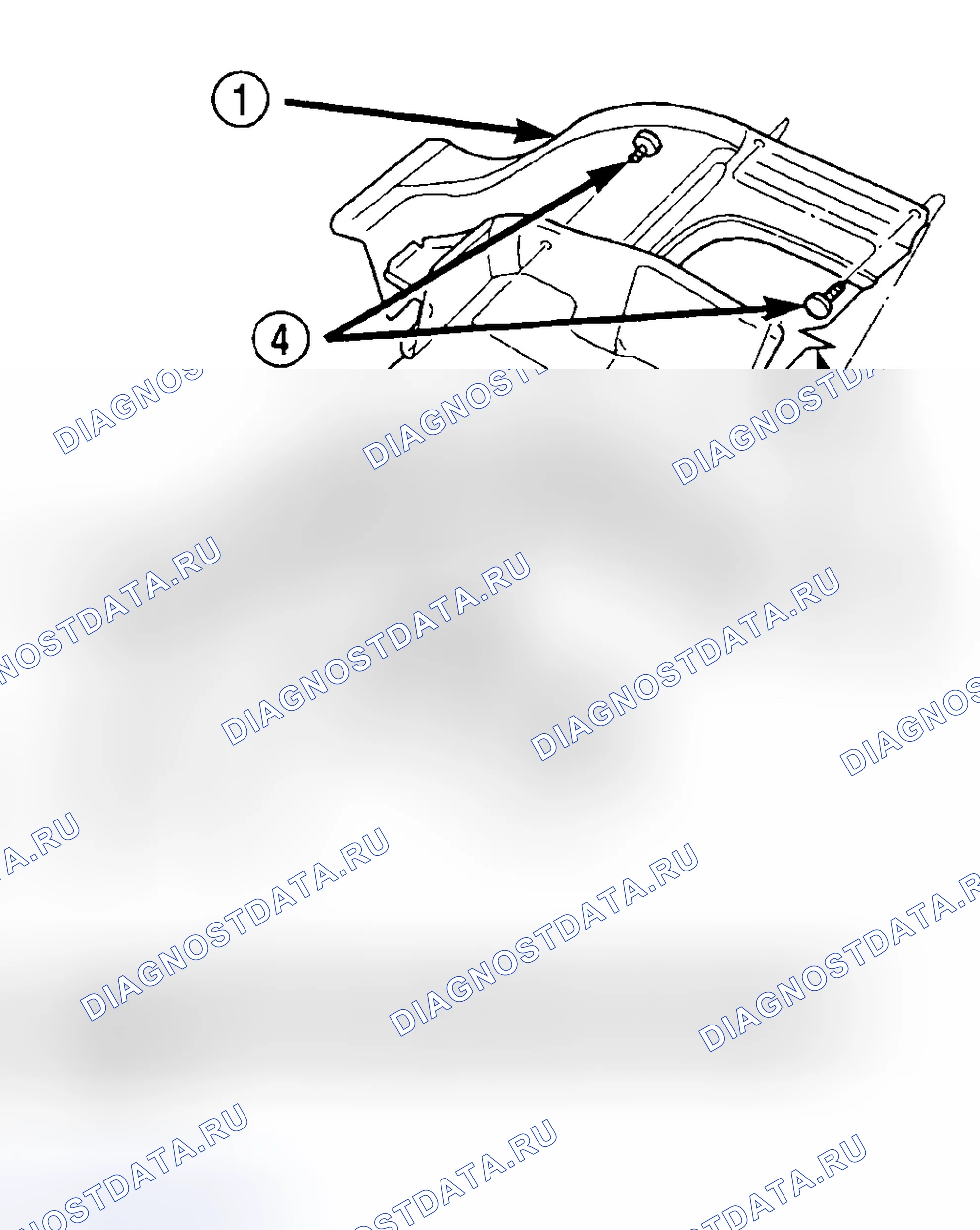 Рис. 10: ДЕМОНТАЖ. Chrysler Sebring II рестайлинг