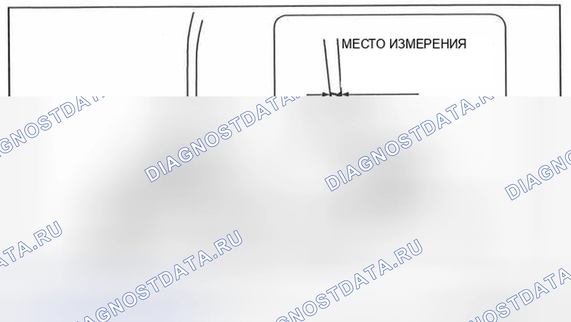 Рис. 106: Процедура использования измерительного инструмента. Honda Civic IX рестайлинг