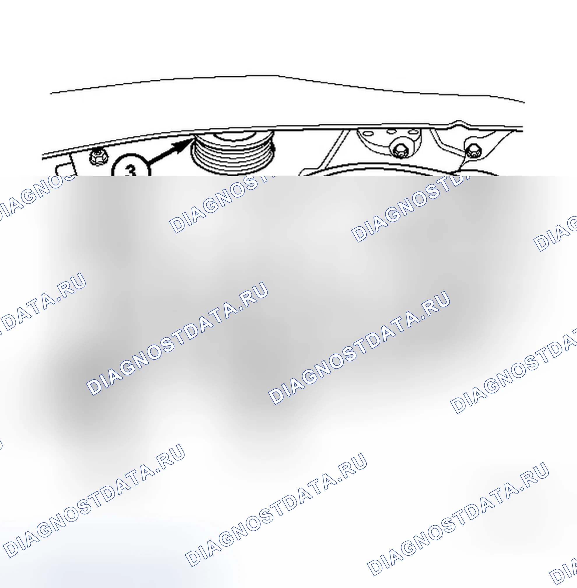 Рис. 43: ДЕМОНТАЖ. Chrysler Pacifica CS