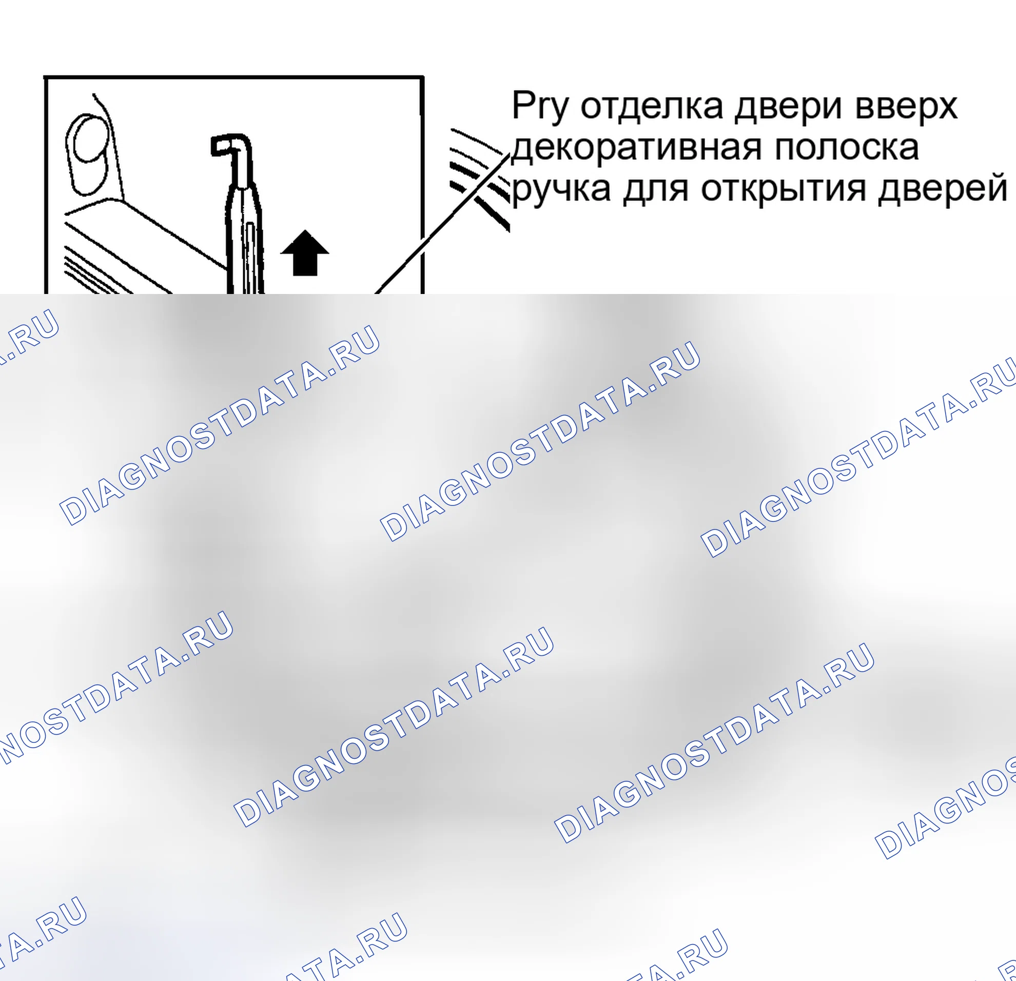 Рис. 1: Демонтаж и монтаж (передняя дверь). Kia Optima I рестайлинг