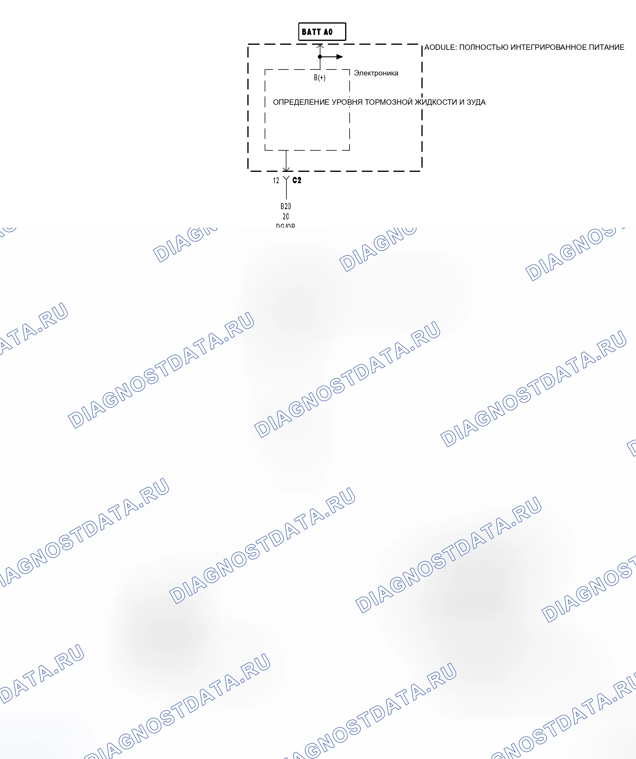 Рис. 25: Принципиальная схема. Dodge Cab & Chassis R3500 HD transition