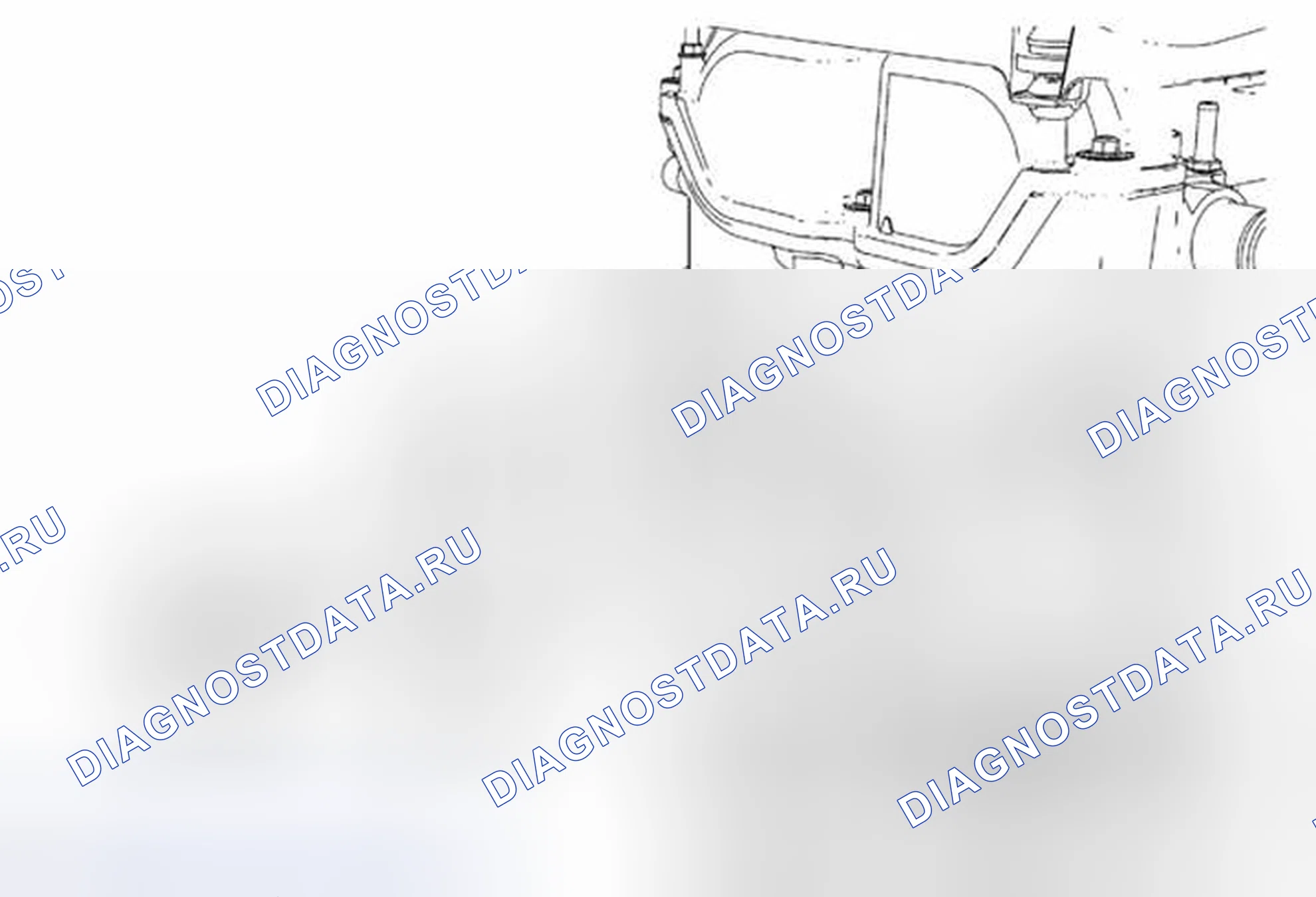 Рис. 25: Замена переднего кронштейна подъемника двигателя. Chevrolet Orlando I