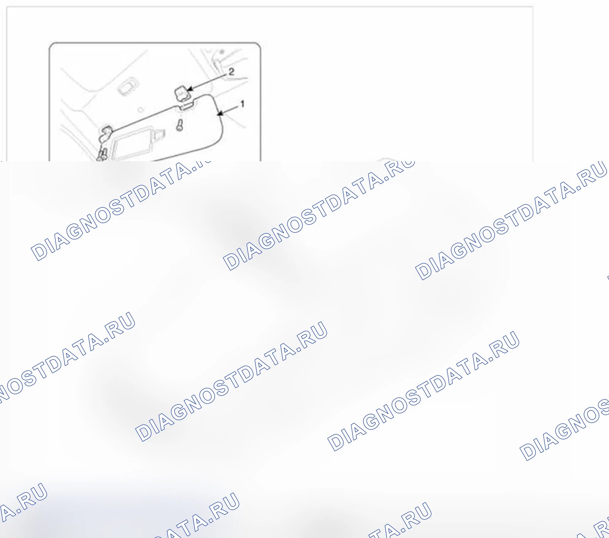 Рис. 50: Расположение компонентов. Hyundai Santa Fe III