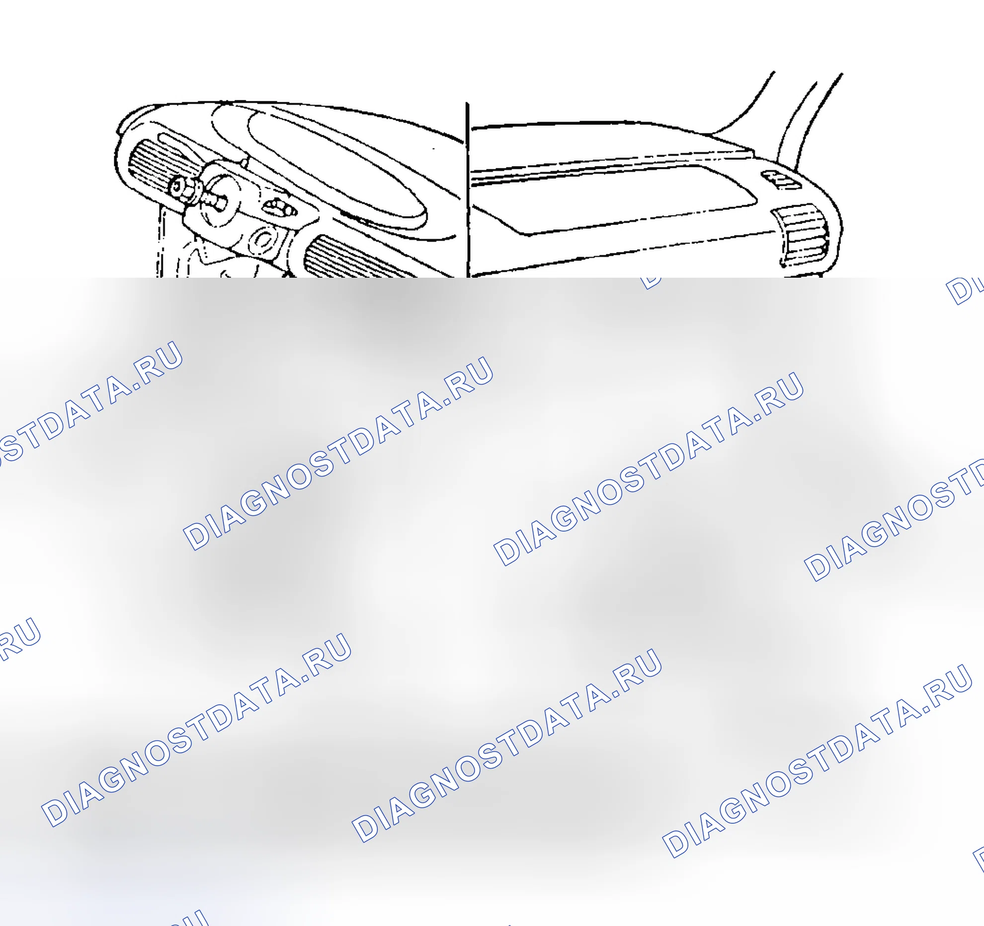 Рис. 42: ДЕМОНТАЖ. Chrysler Sebring II рестайлинг