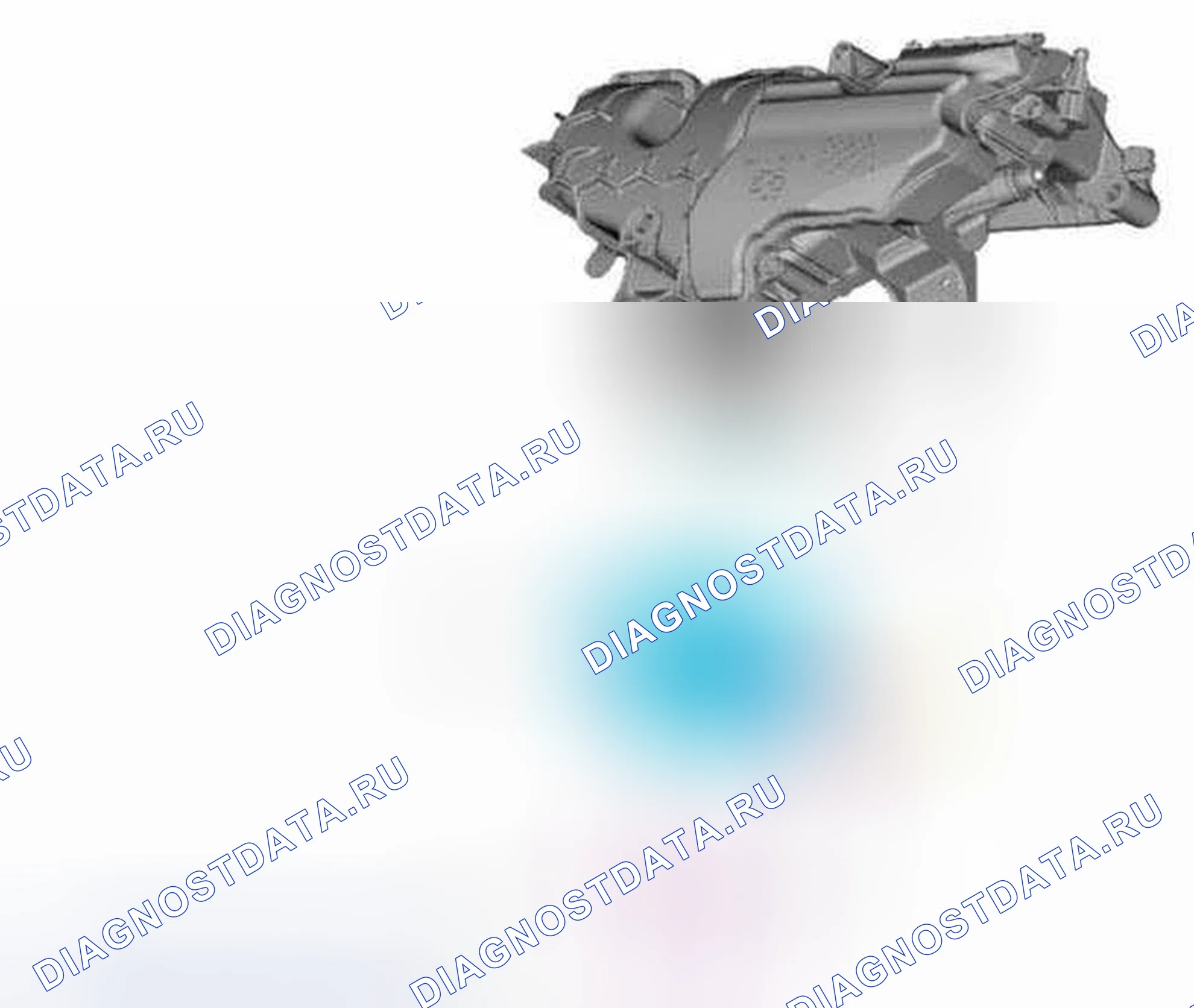 Рис. 27: Расположение компонентов Tb. Ford Edge I рестайлинг