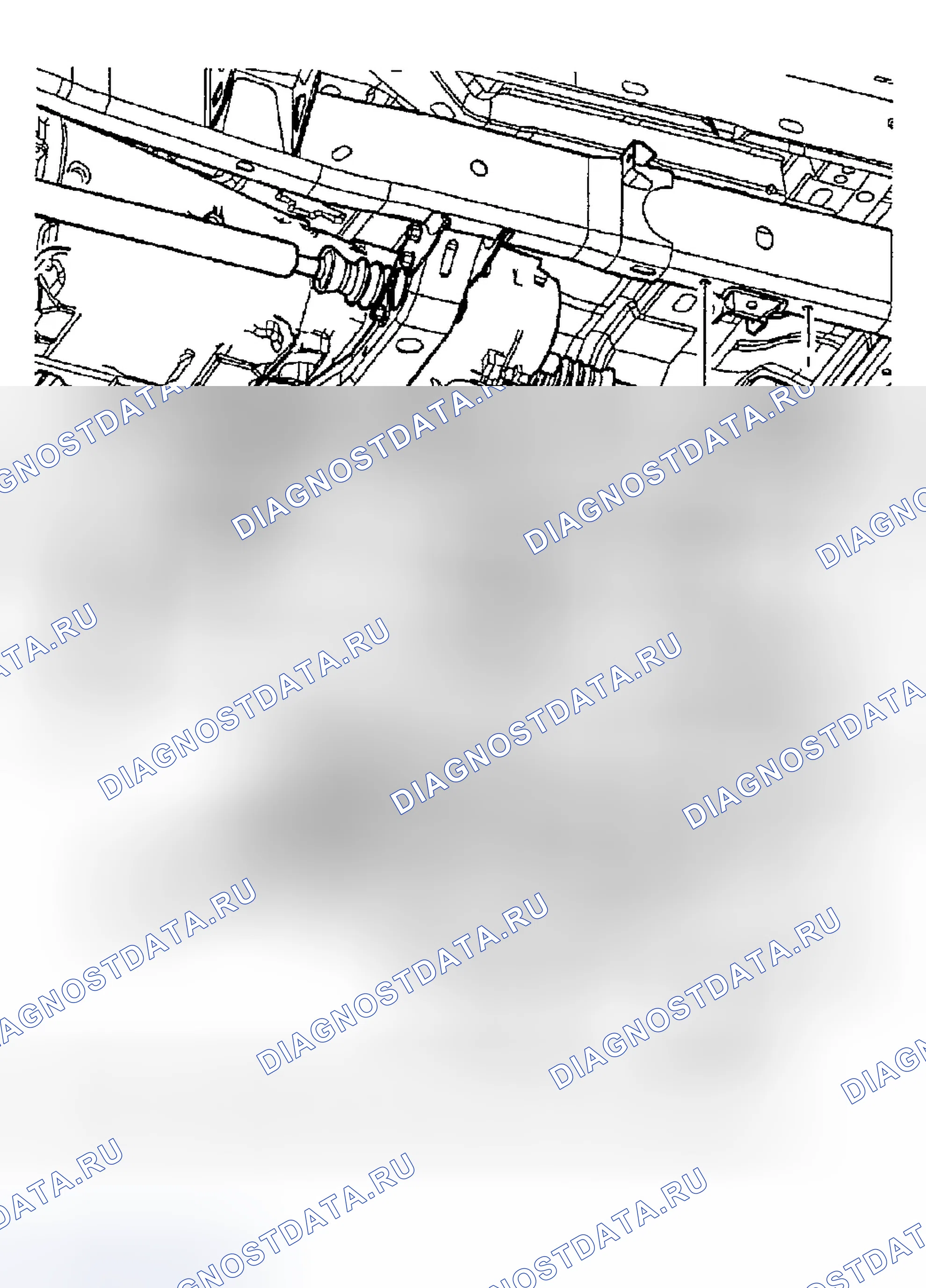 Рис. 193: ДЕМОНТАЖ. Dodge Pickup R1500 