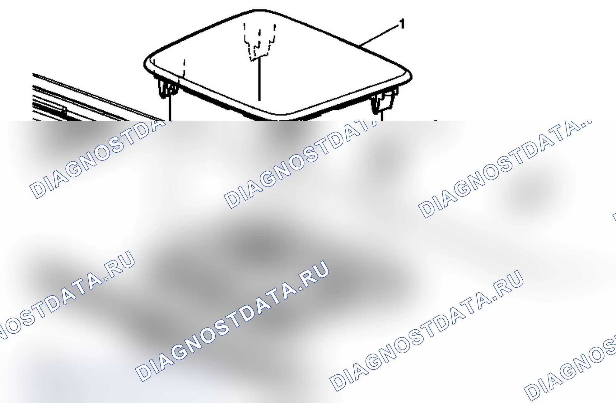 Рис. 31: Замена решетки радиоприемника. Chevrolet Tahoe III