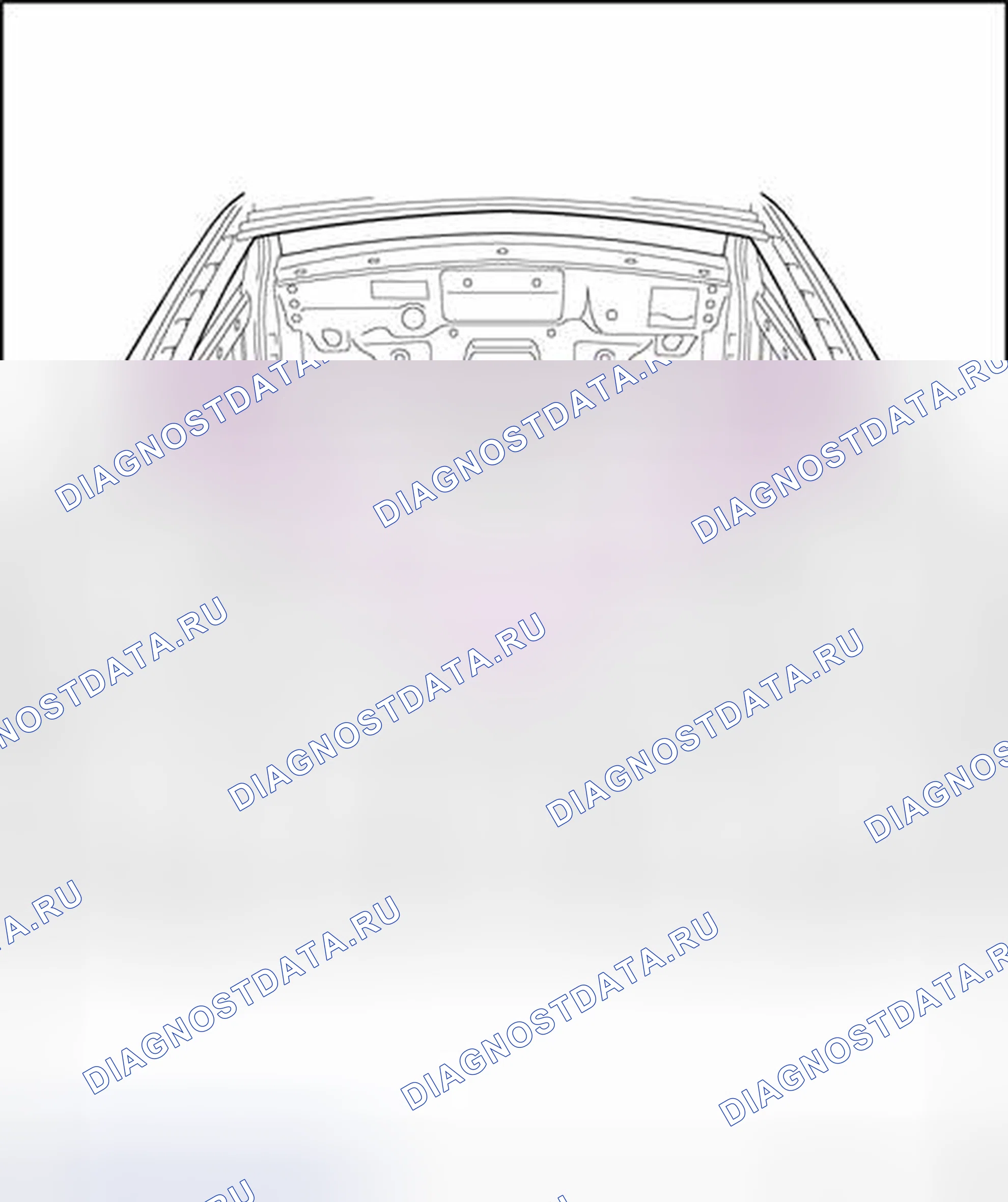 Рис. 194: 51 09 55 50 Поперечина задней крыши, замена. Volkswagen Phaeton I