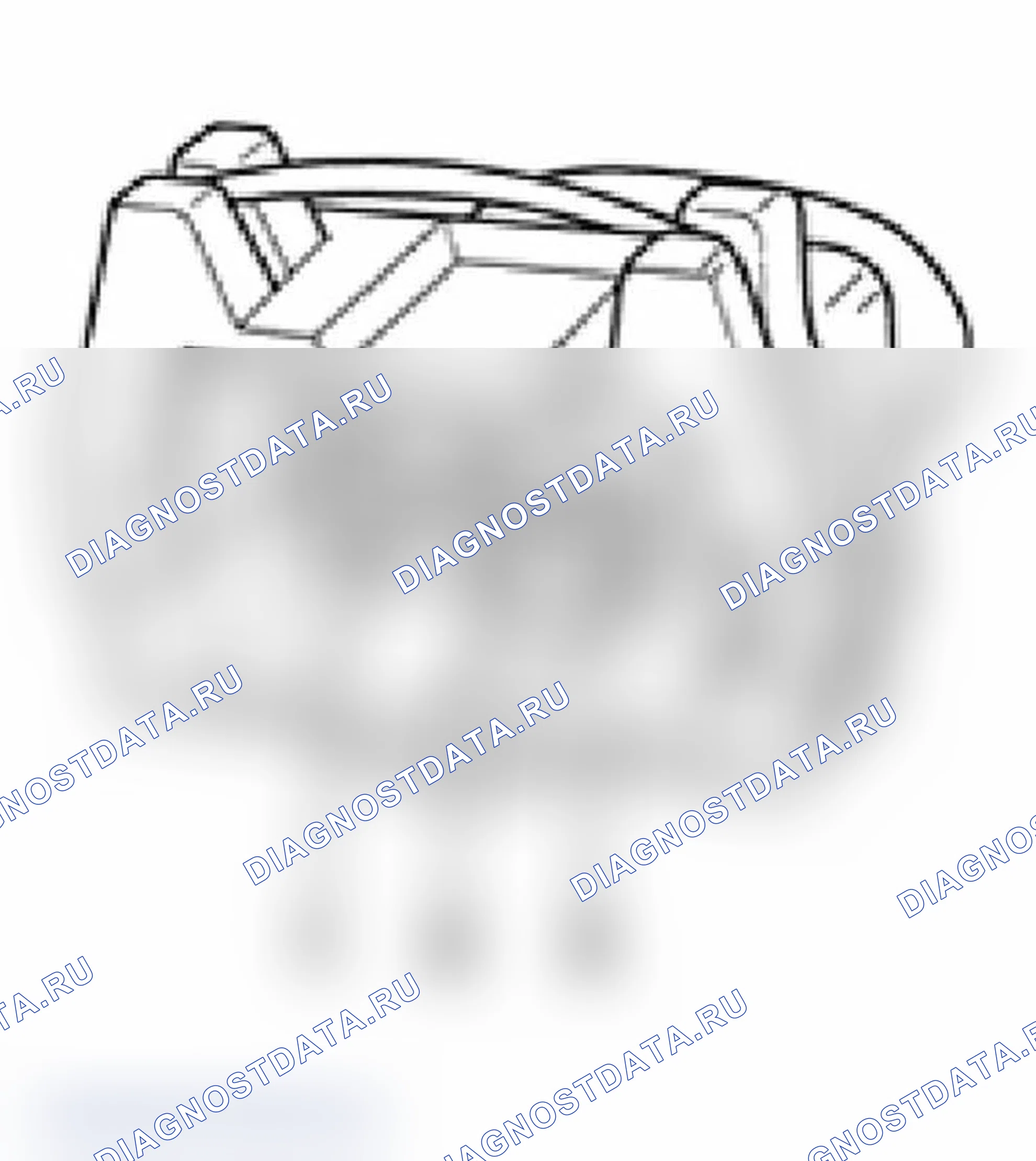 Рис. 24: Проверка источника питания. Audi A4 B7