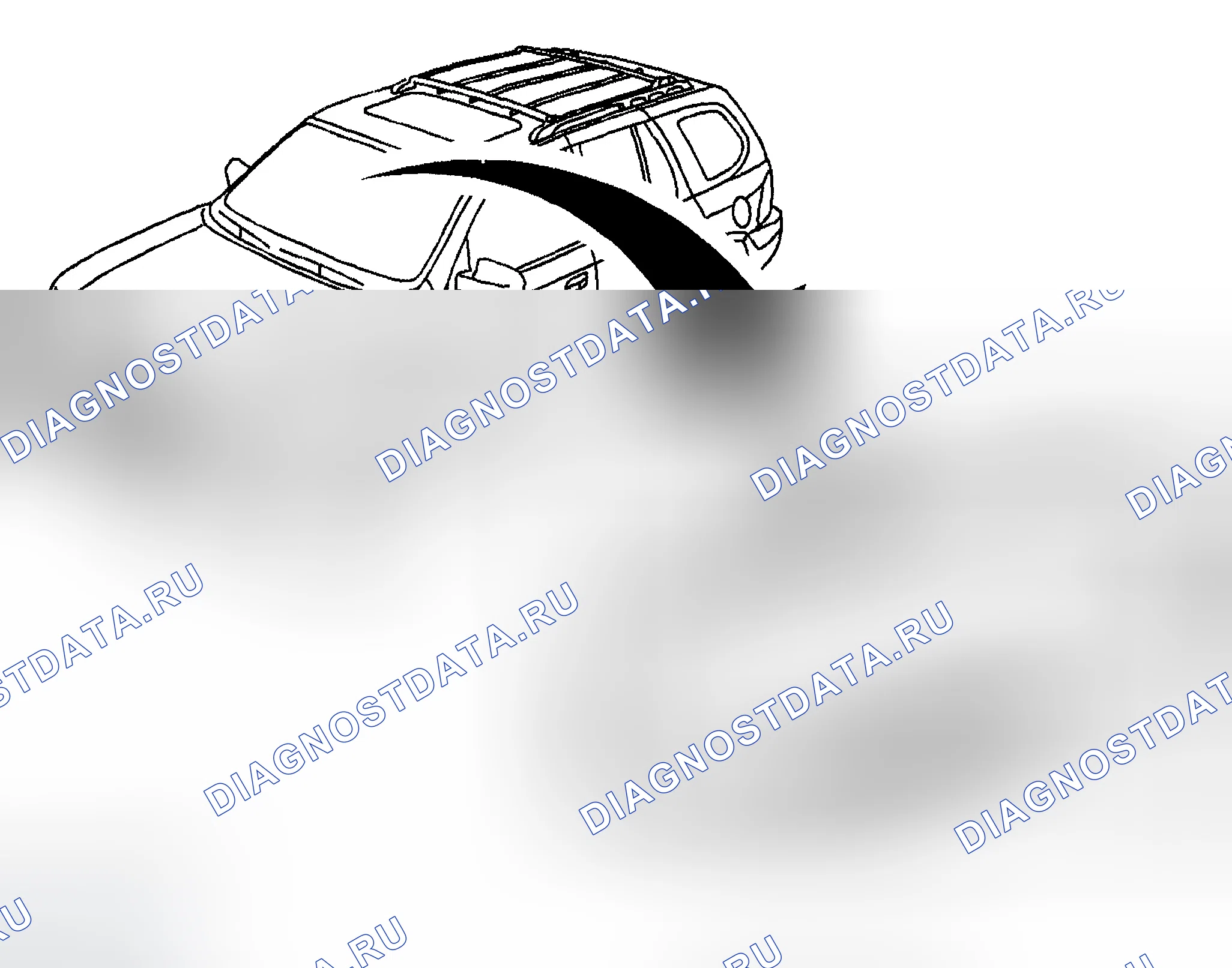 Рис. 114: Кнопочная панель on star. Chevrolet TrailBlazer I