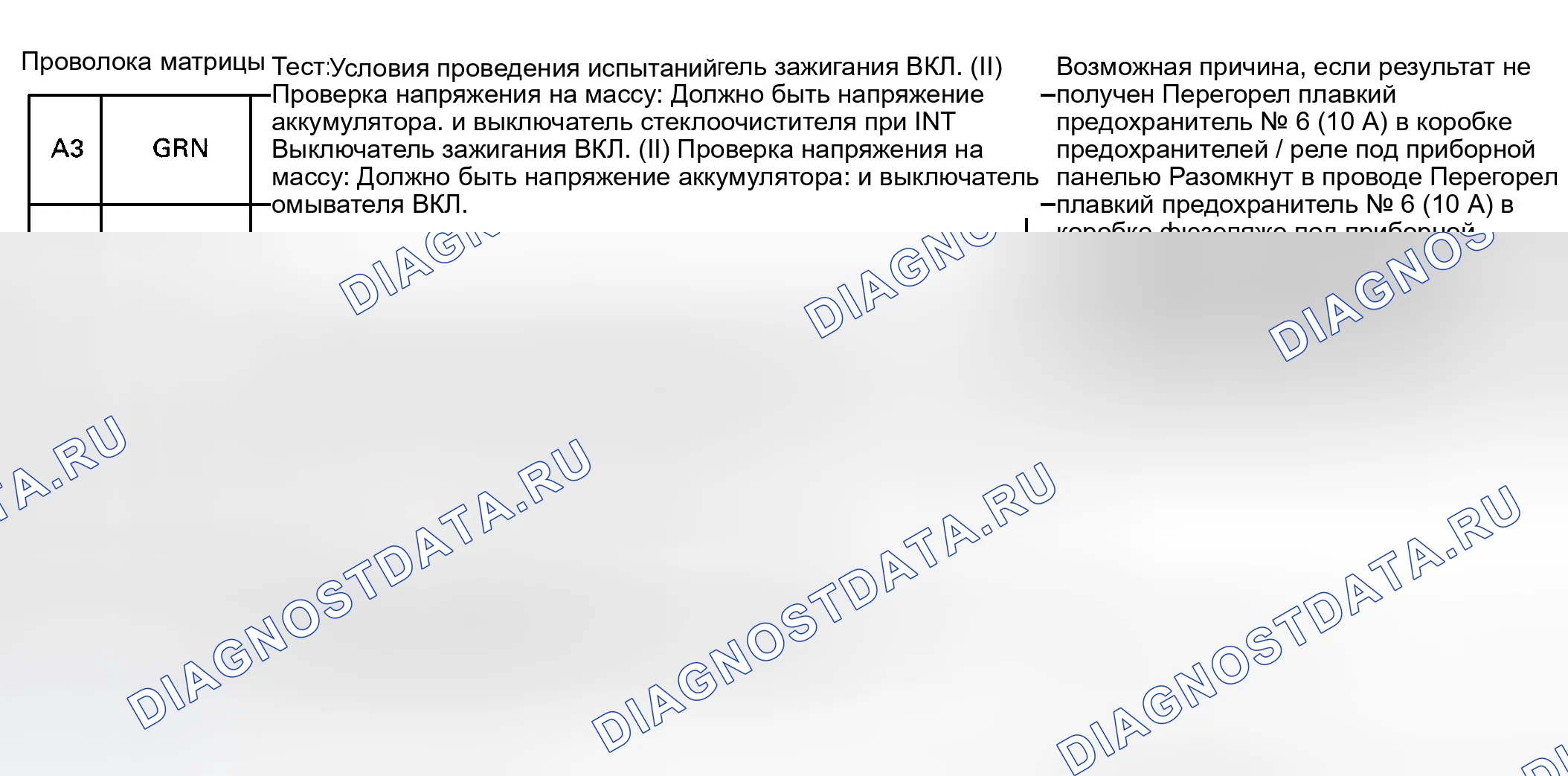 Рис. 8: Прерывистая система стеклоочистителя. Honda Odyssey I