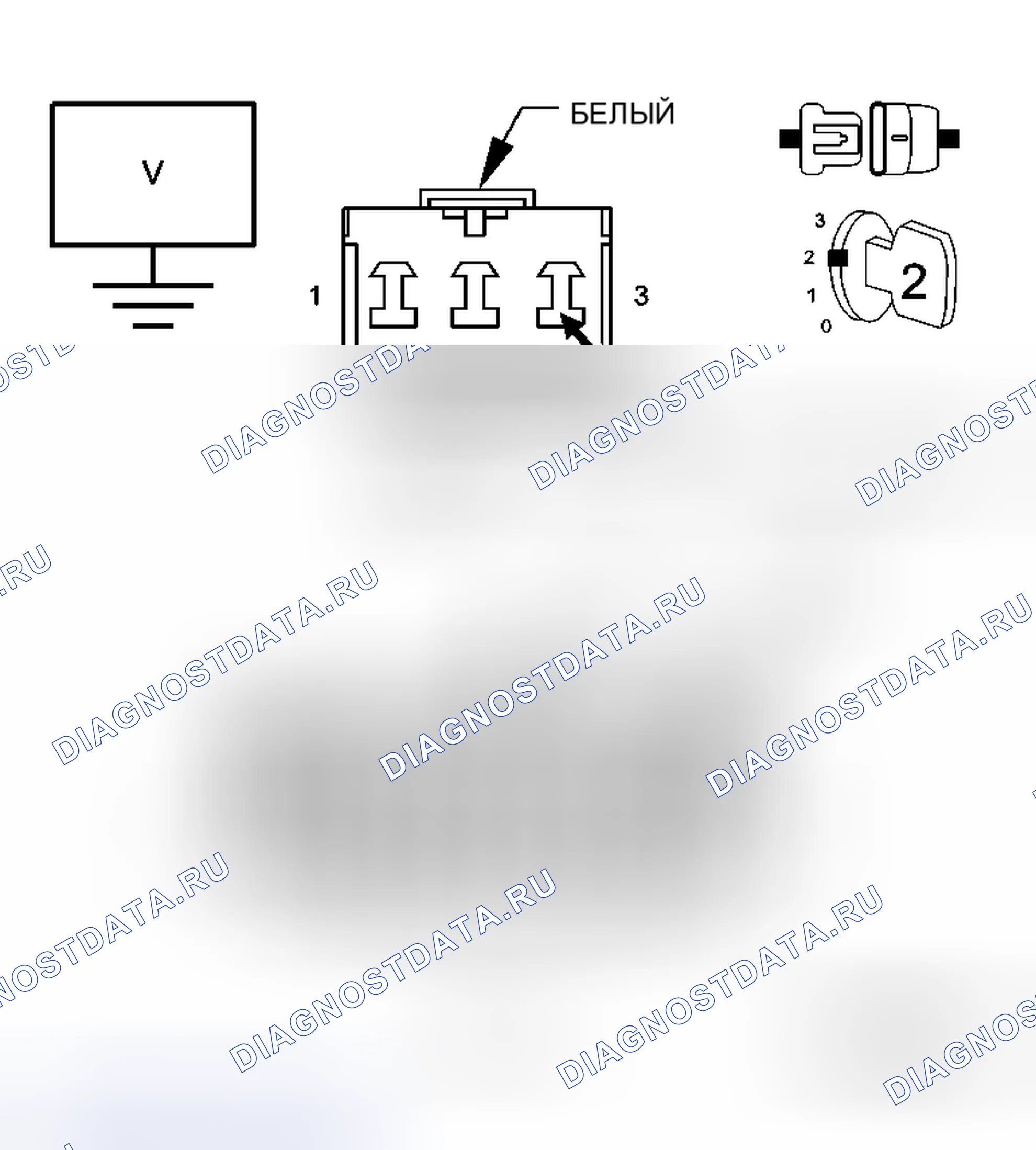 Рис. 21: Диагностический тест. Dodge Cab & Chassis R3500 HD transition