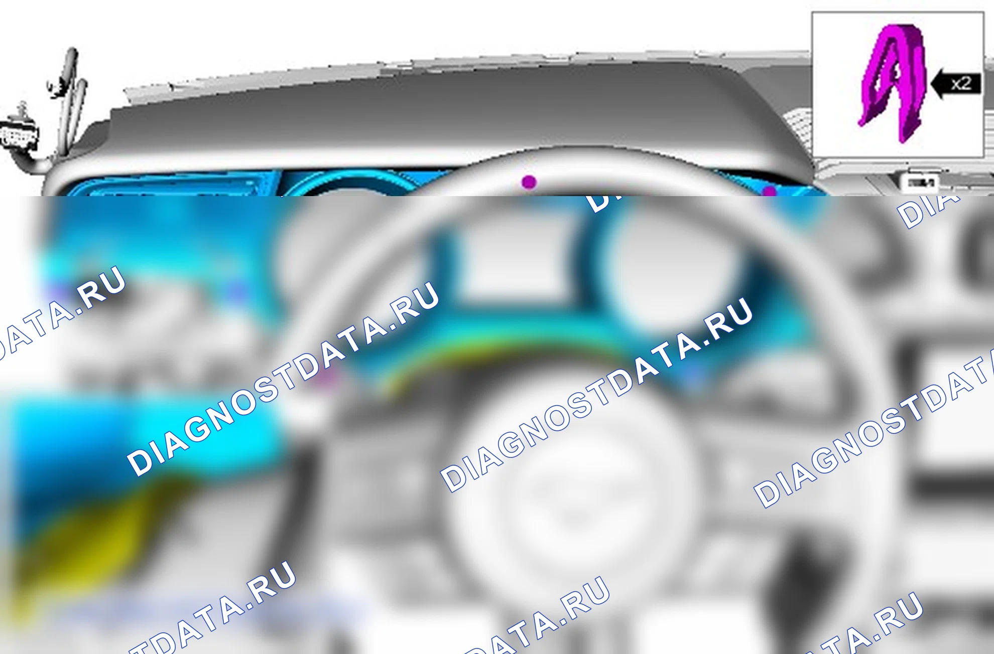 Как снять и установить Верхняя секция приборной панели. Ford Mustang VI