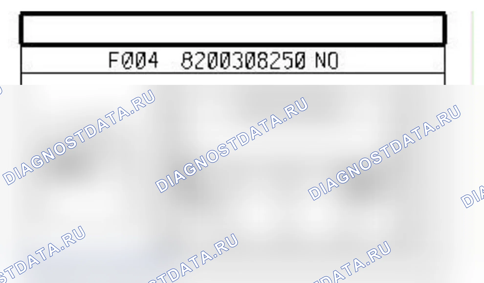 Распиновка разъёма R401 — Соединит. разъем крышки багажника и элемента обогрева заднего стекла. Renault Laguna III