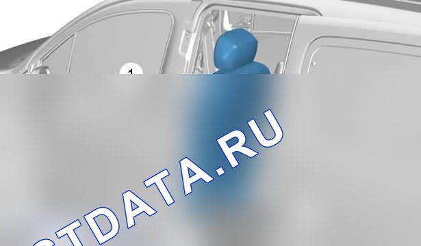 Снятие - установка: переднего сиденья — c5gm0u0d. Peugeot Partner II