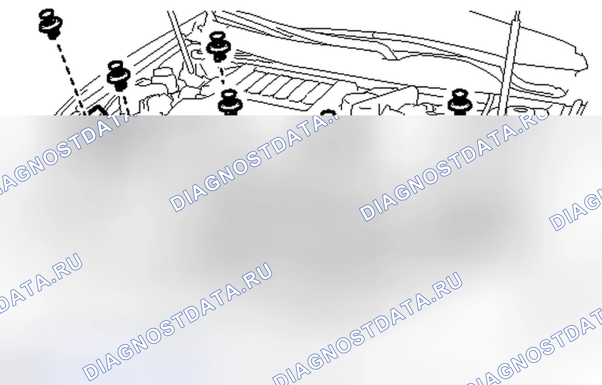 Рис. 40: ДЕМОНТАЖ. Toyota Avalon XX30 рестайлинг 2
