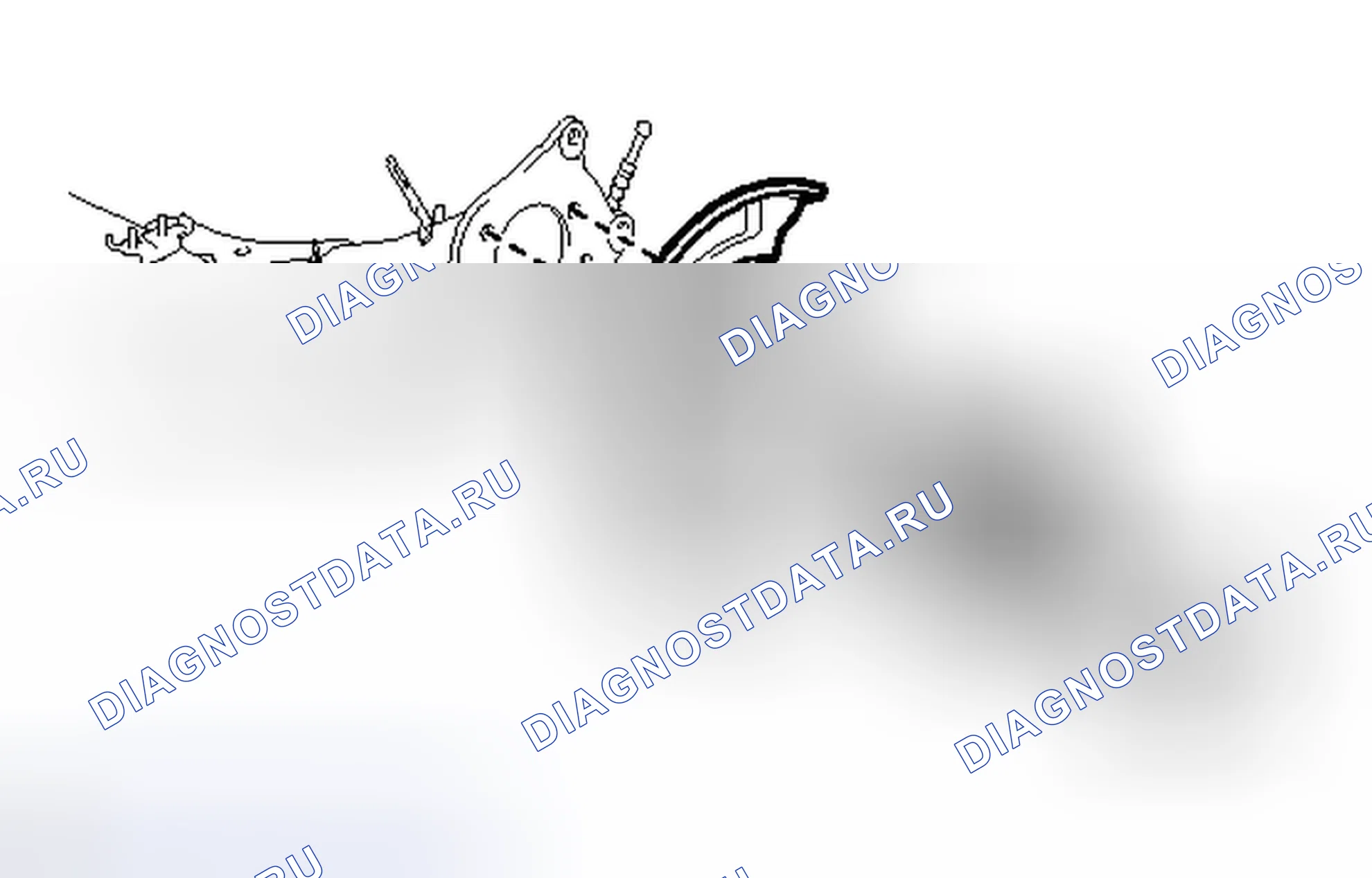 Рис. 117: ДЕМОНТАЖ. Toyota Prius III рестайлинг