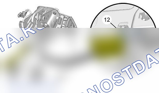 Снятие - установка: педальный узел — b3fg264d. Citroen C4 Lounge I