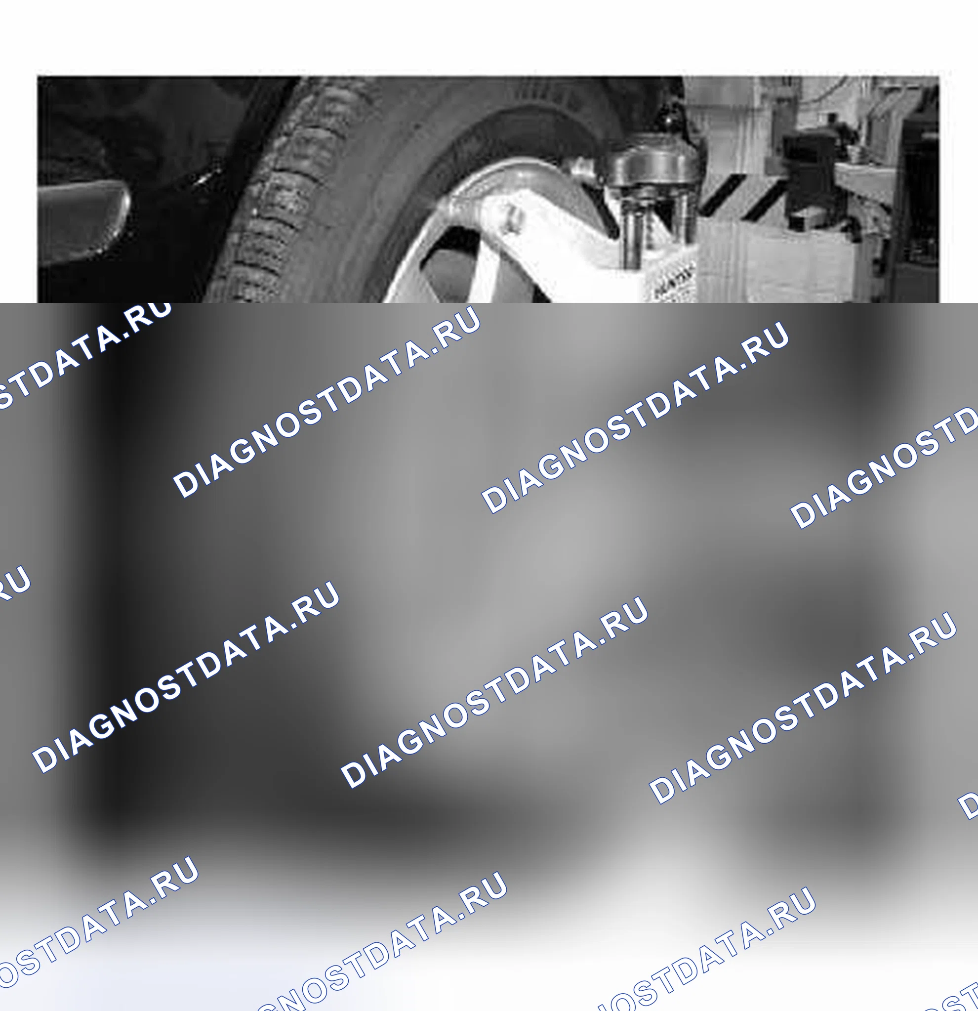 Рис. 58: Монтаж датчика центровки. BMW M5 E39