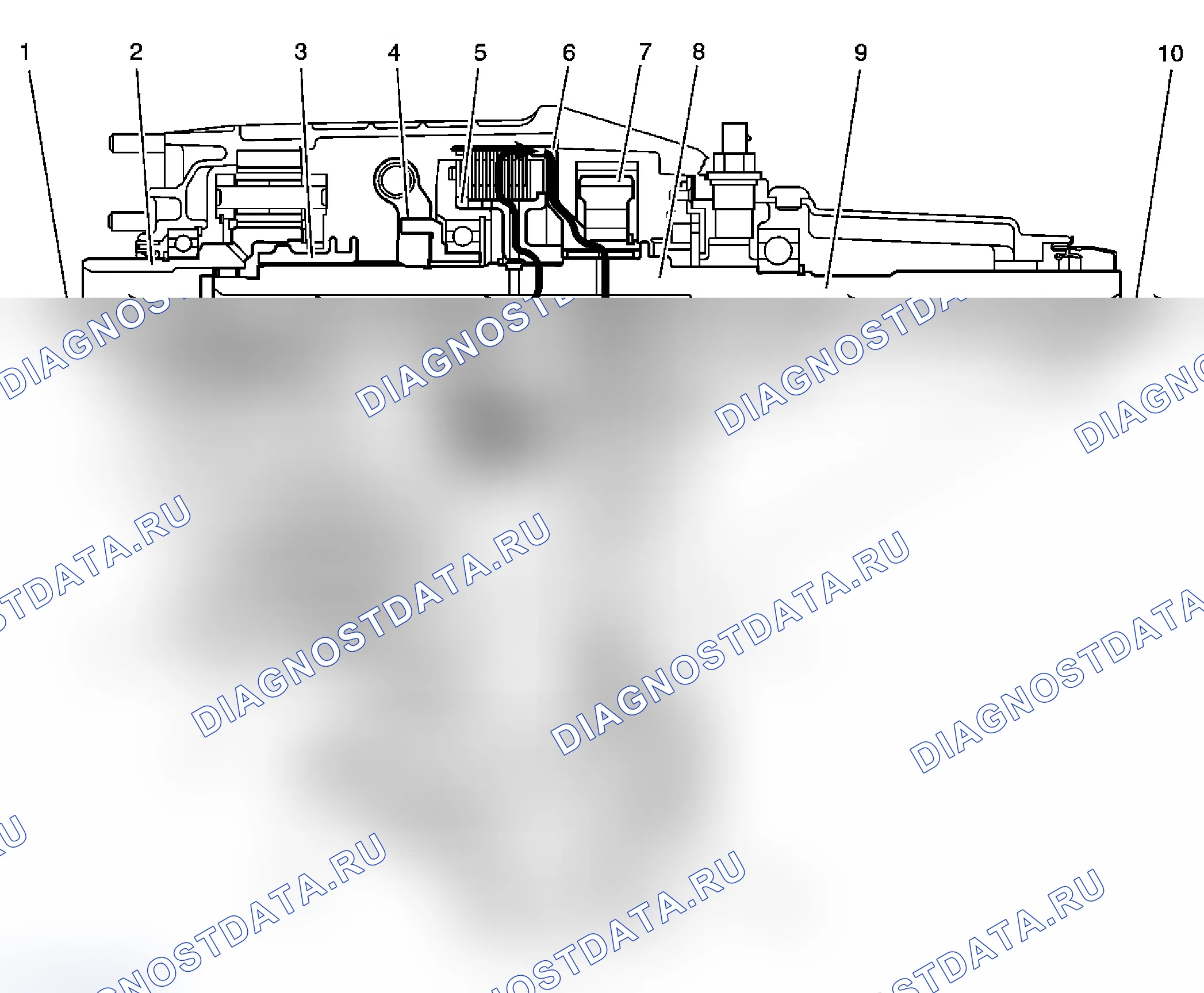 Рис. 21: 4HI и AUTO 4WD питание Flow. Chevrolet Cab & Chassis Silverado 3500 