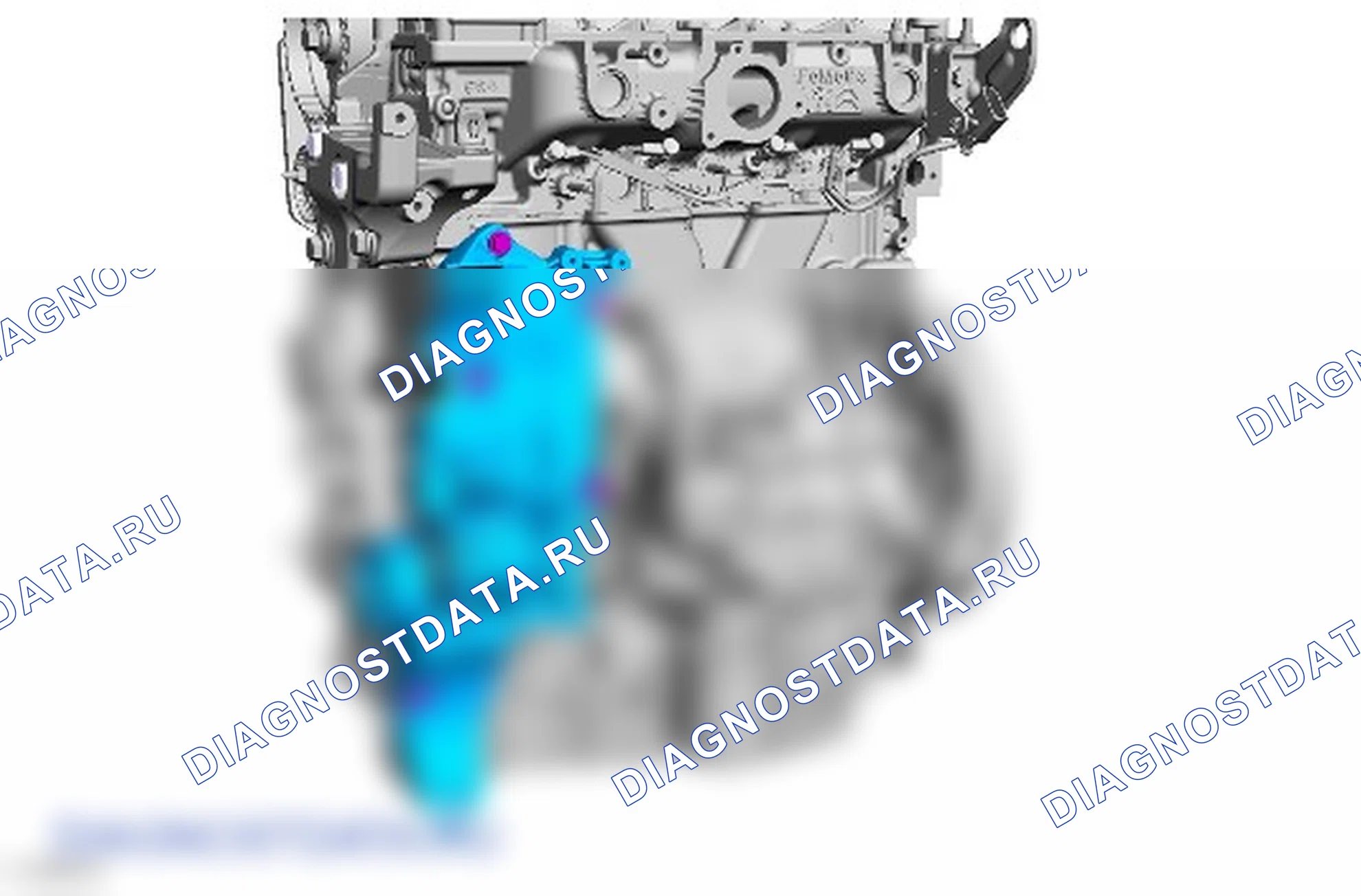 Как снять присоединяемые детали двигателя. Ford S-MAX II