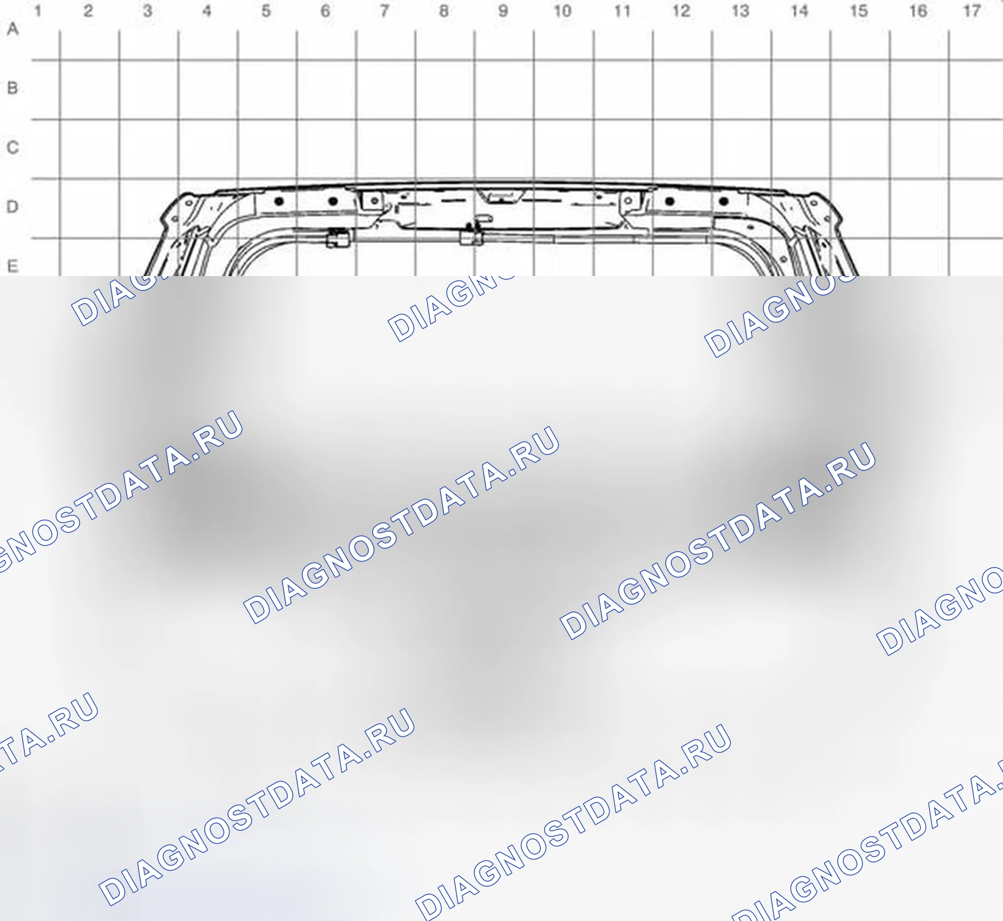 Рис. 14: Прокладка кабельных трасс (GMC). Chevrolet Equinox II